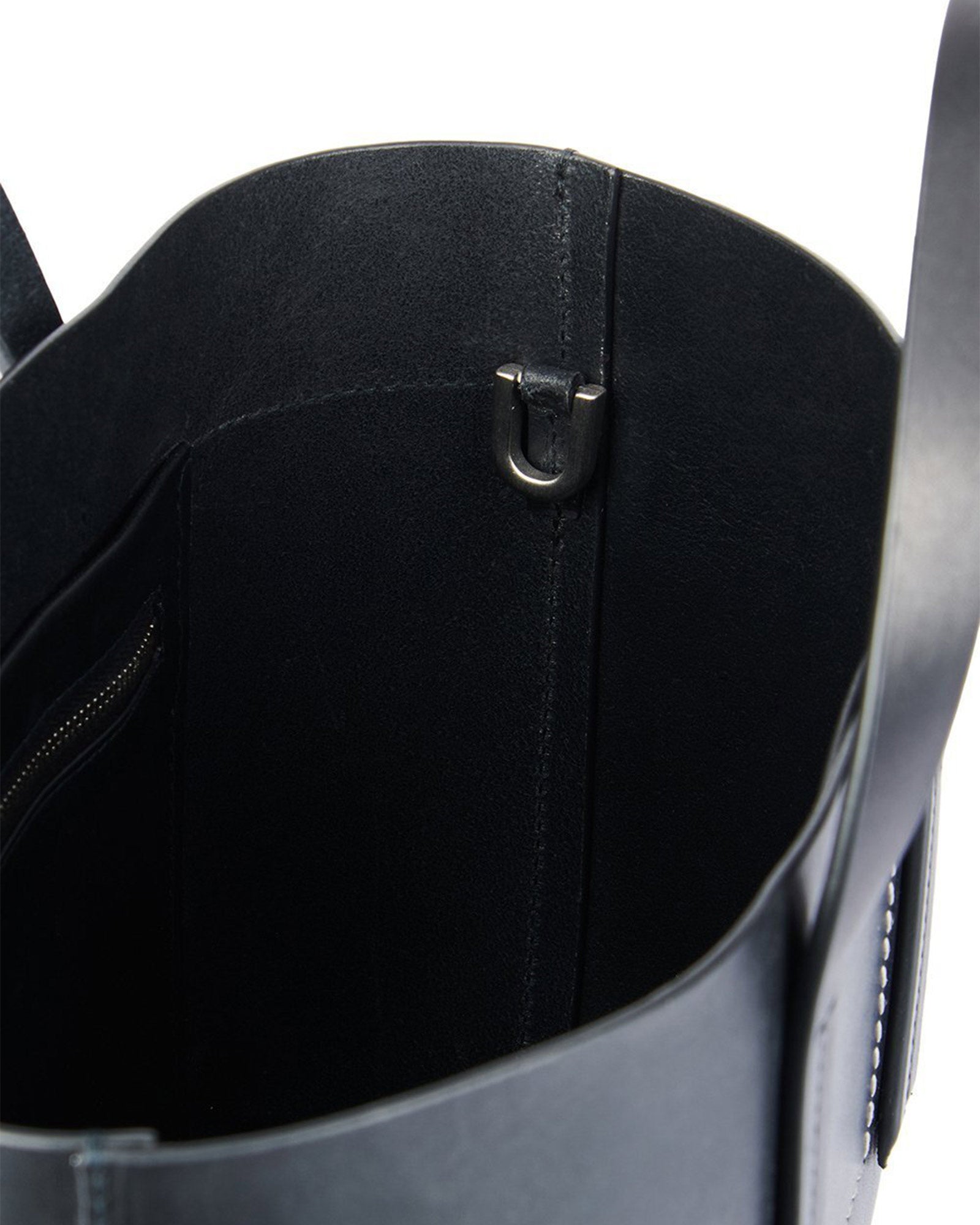 RICK OWENS・リック オウエンス - ハンドバッグ MINI SHOPPER / BLACK