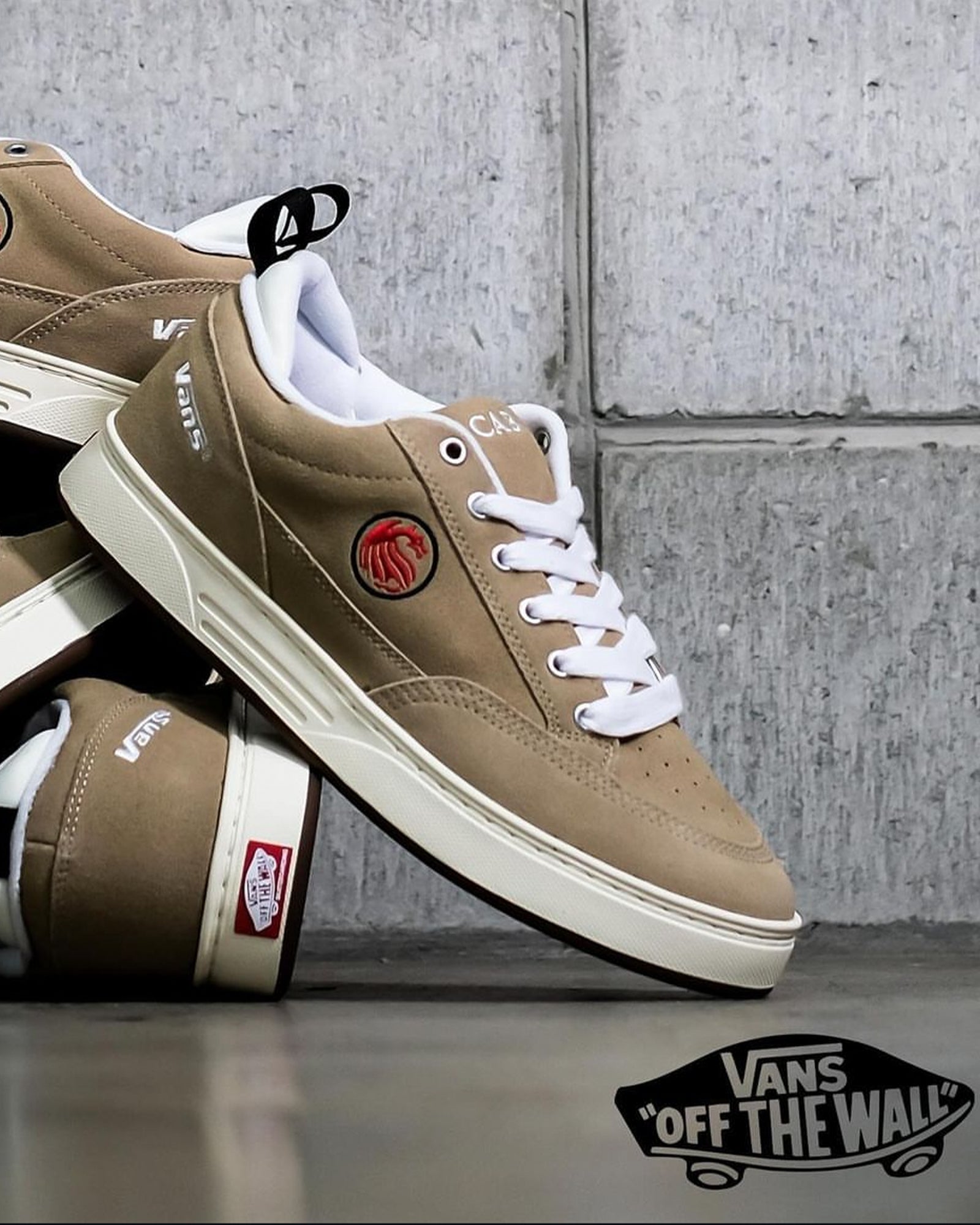 VANS・バンズ - ローカットスニーカー SKATE CAB 4 VCU / CAMEL