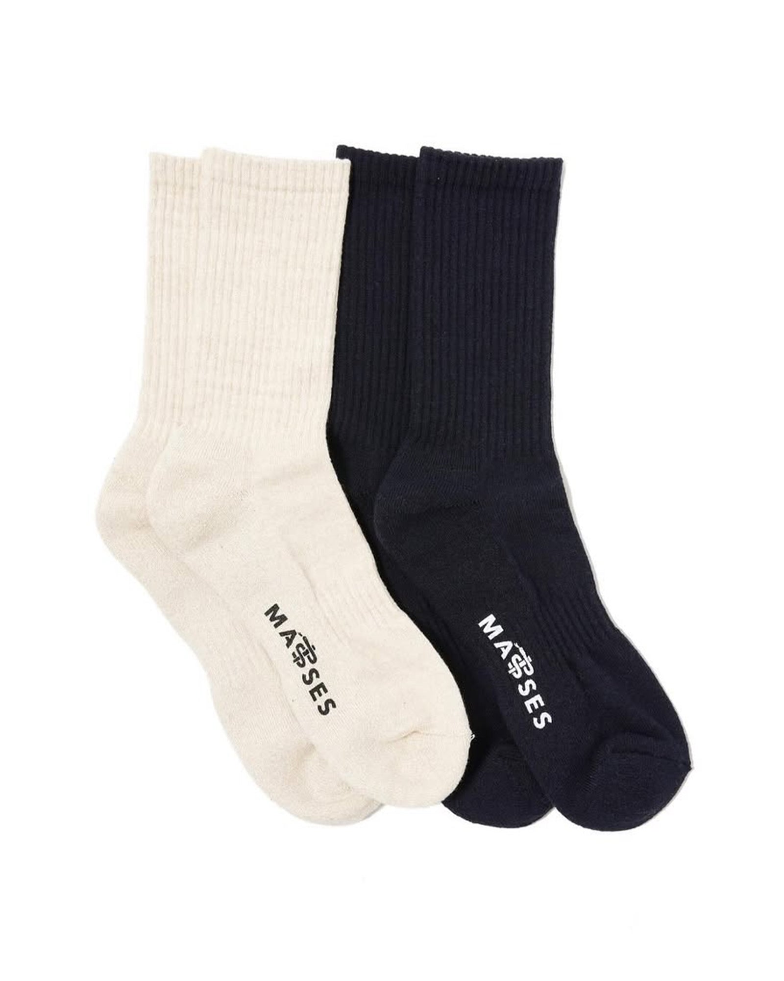 SOCKS 2PACK / WHITE&NAVY