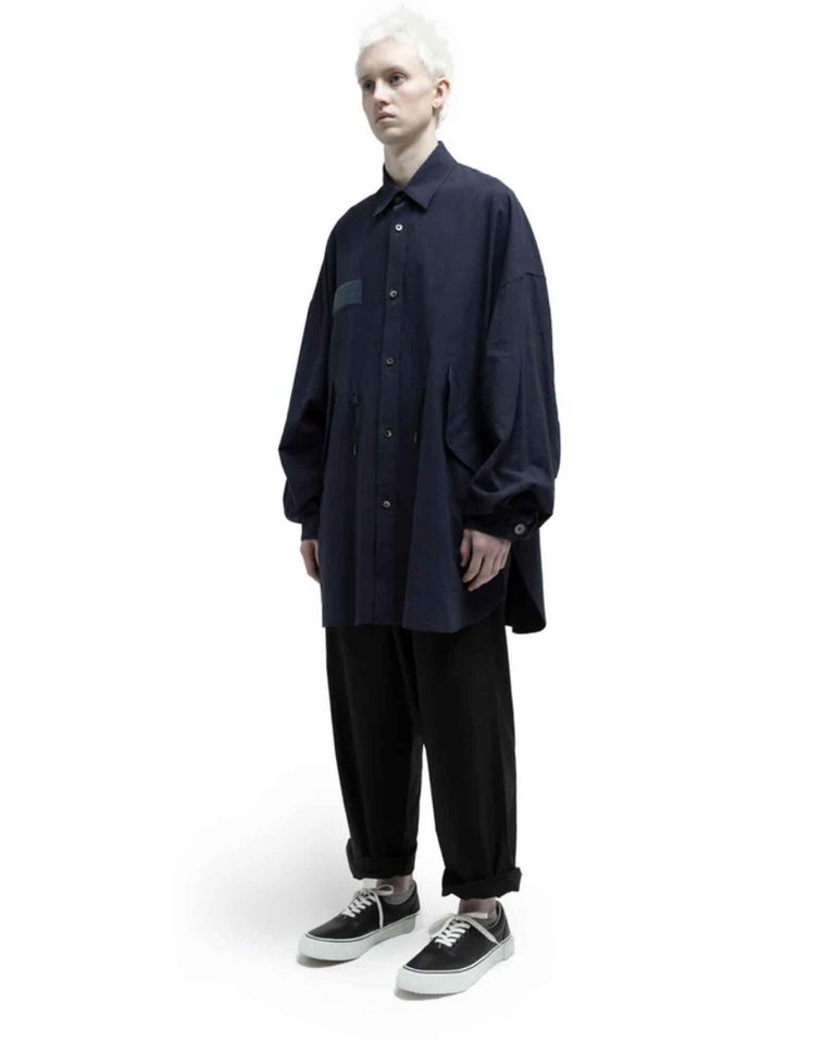 FUMITO GANRYU・フミト ガンリュウ - その他パンツ TAPERED EASY BAKER PANTS / BLACK