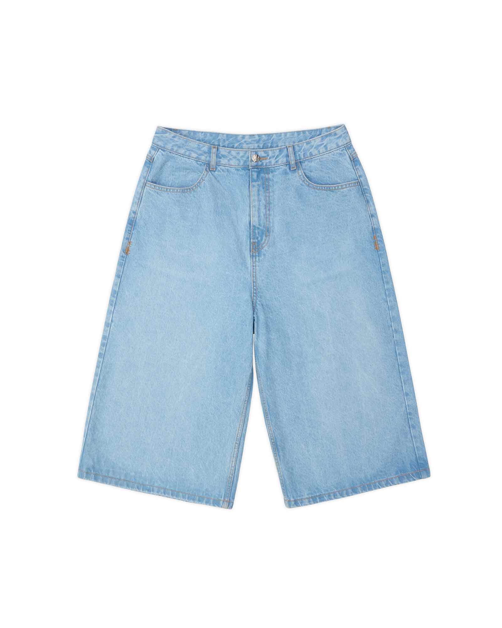 TRS TAG SHORT JEANS / SKY BLUE