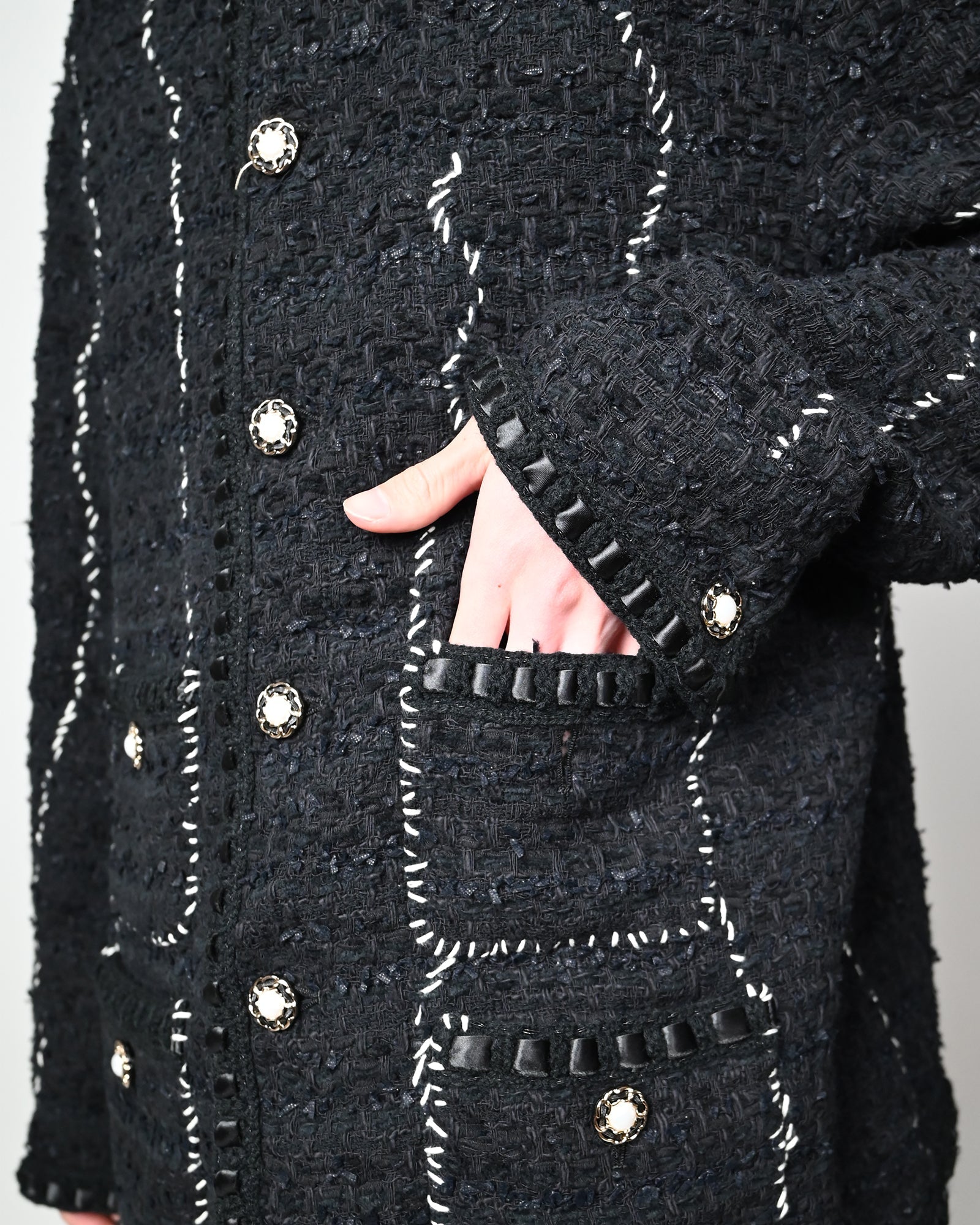 READYMADE・readymade -  TWD HOBO JK PEARL / BLACK