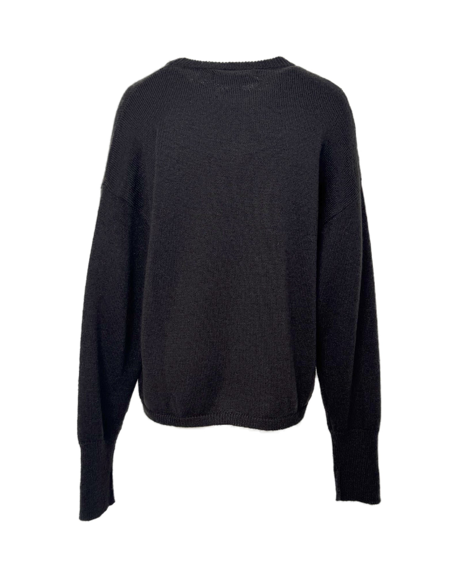 ERL・E.R.L. -  UNISEX HAHAHAH WOOL MOHAIR SWEATER KNIT / BLACK