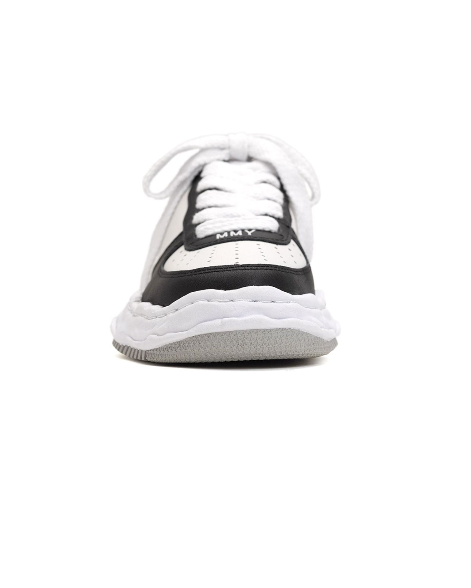 MIHARA YASUHIRO・ミハラヤスヒロ - ローカットスニーカー WAYNE LOW LEATHER / BLK&WHT