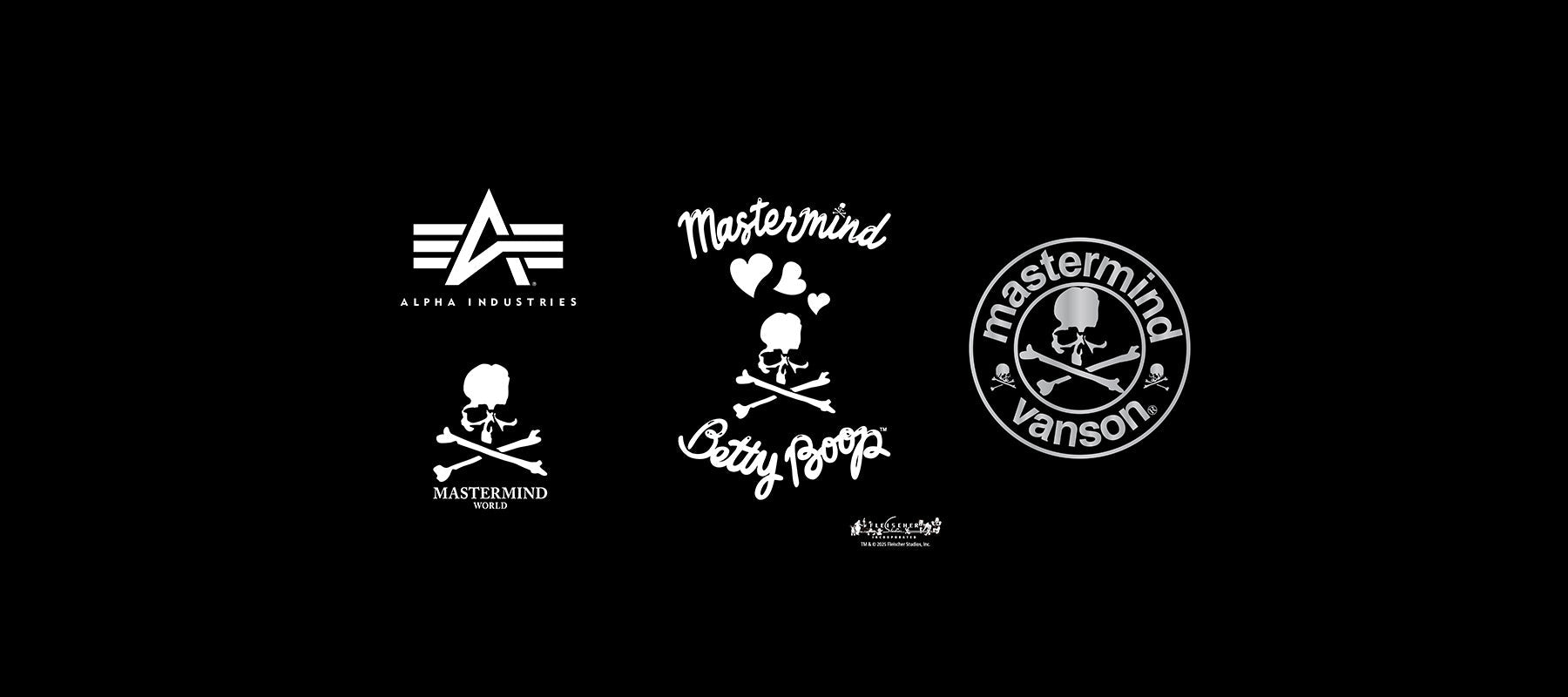 mastermindより「VANSON」,「BETTY BOOP」,「ALPHA」コラボ発売!!