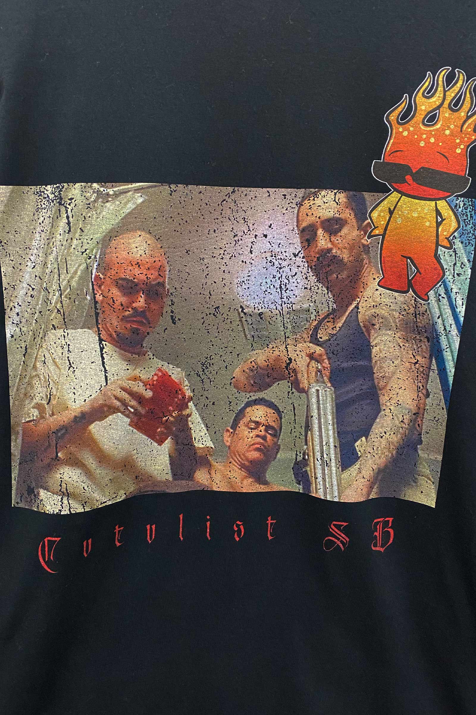 CVTVLIST・カタリスト - L/S Tシャツ SKIN SHOTS LONGSLEEVE TEE / BLACK