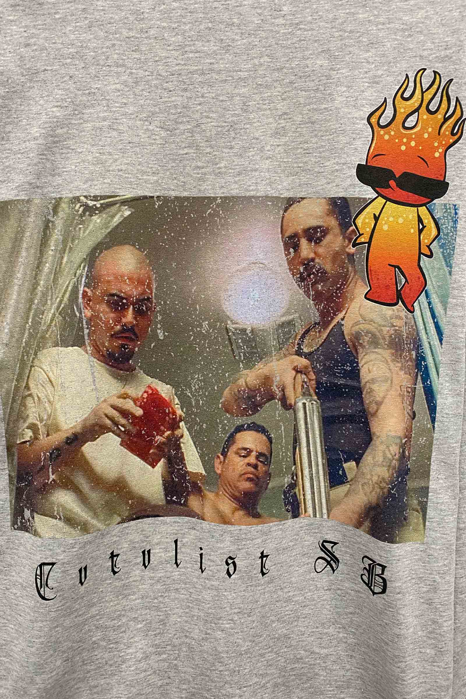 CVTVLIST・カタリスト - L/S Tシャツ SKIN SHOTS LONGSLEEVE TEE / GEAY