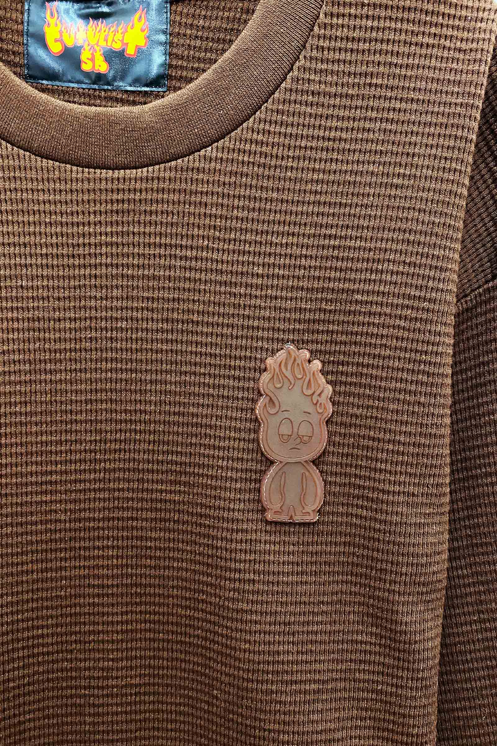 CVTVLIST・カタリスト - L/S Tシャツ SB | Thermal / BROWN