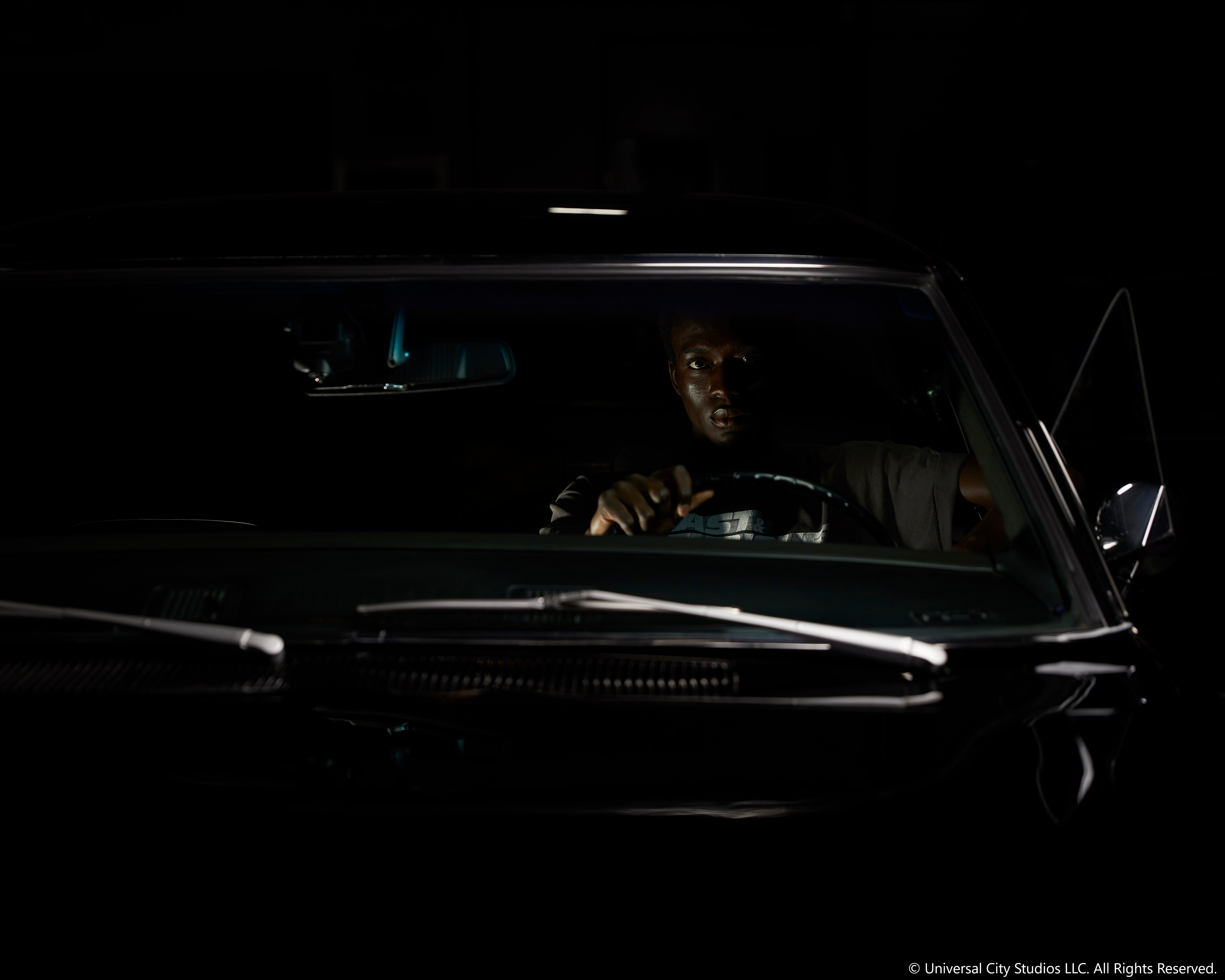 ©SAINT M××××××・セントマイケル - Tシャツ・カットソー FF_SS T-SHIRT/FAST FURIOUS / BLACK