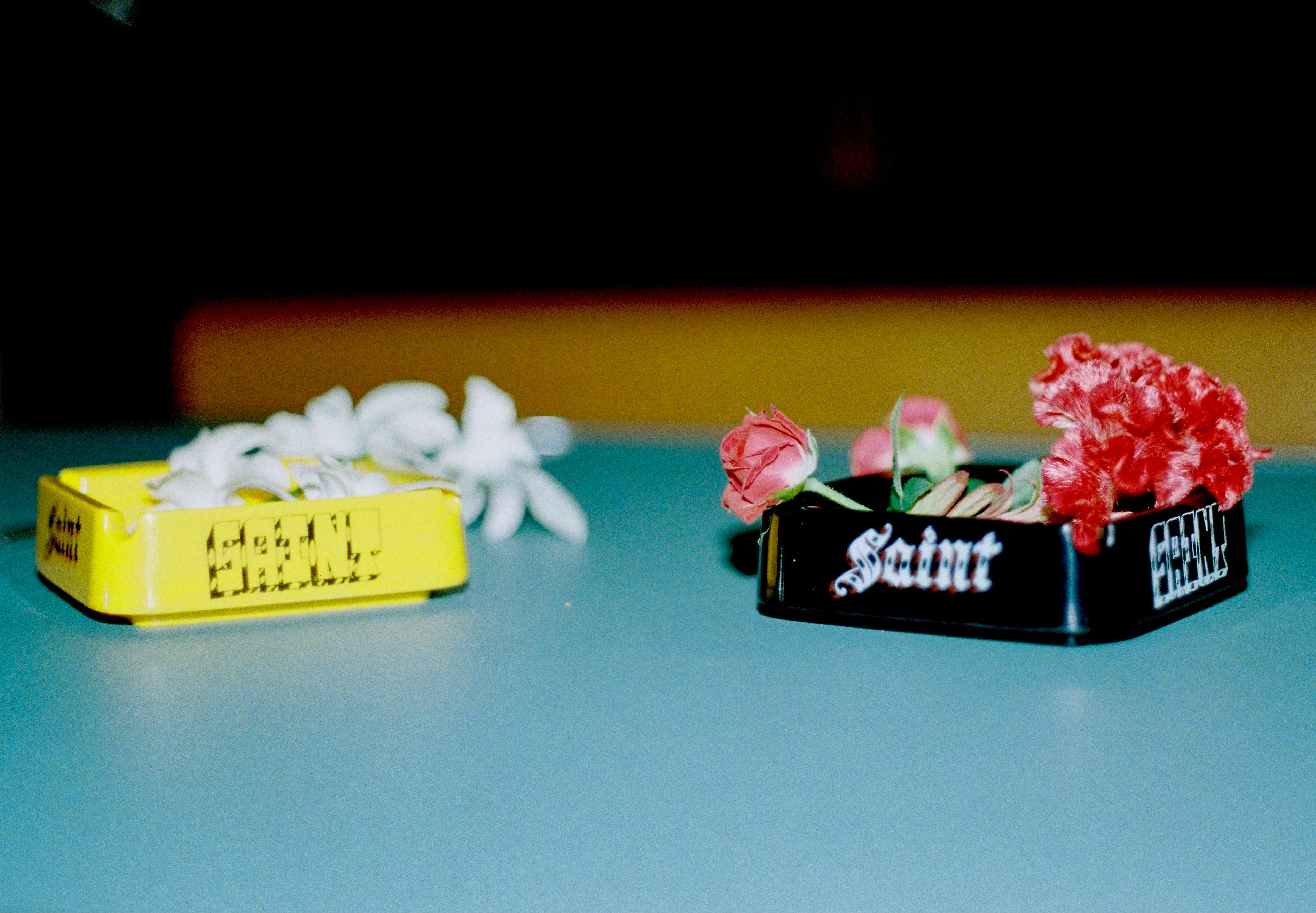 ©SAINT M××××××・saint michael -  ALX_ASHTRAY/DRAWING / YELLOW