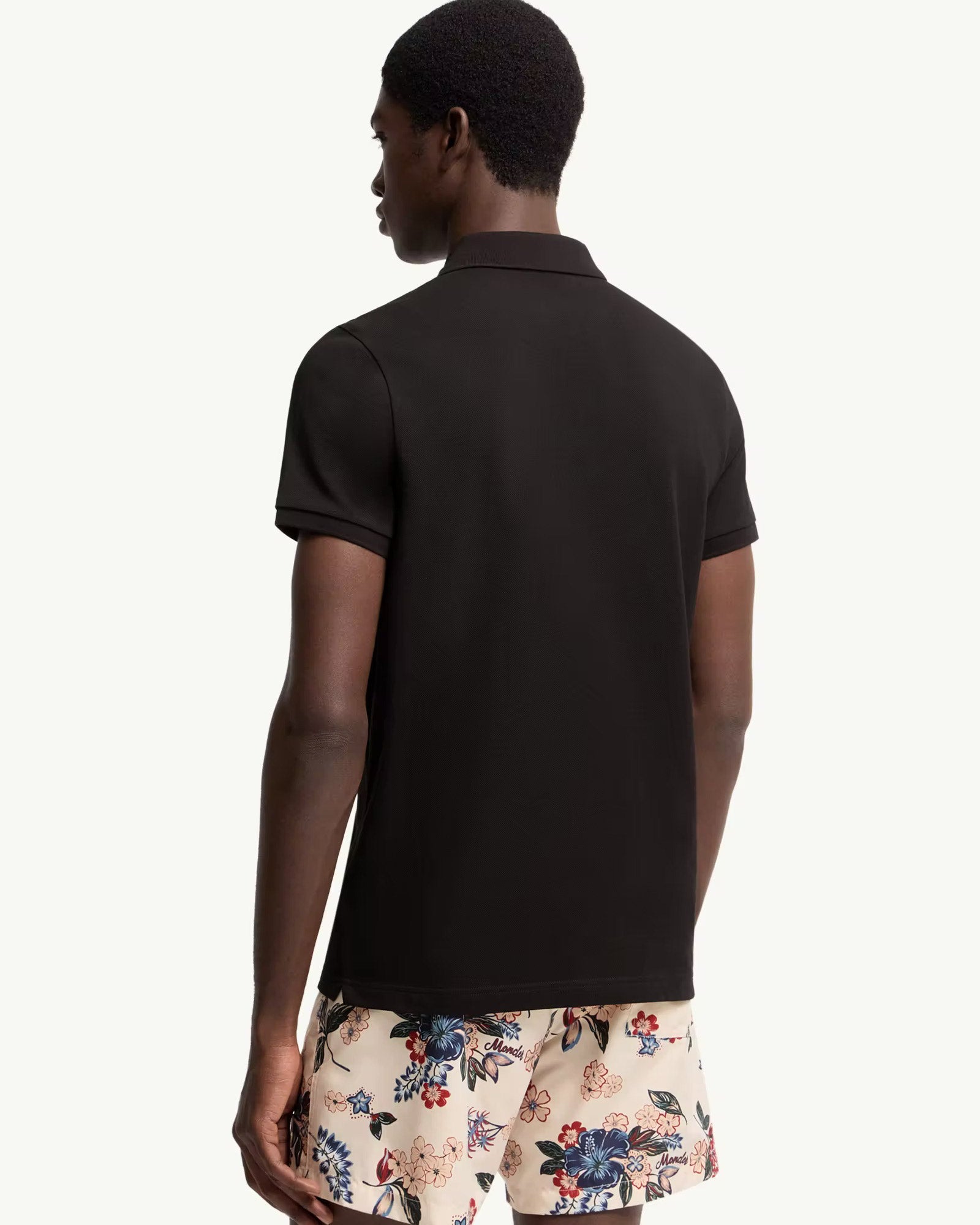 MONCLER・モンクレール - ポロシャツ MAGLIA POLO MANICA CORTA / BLACK