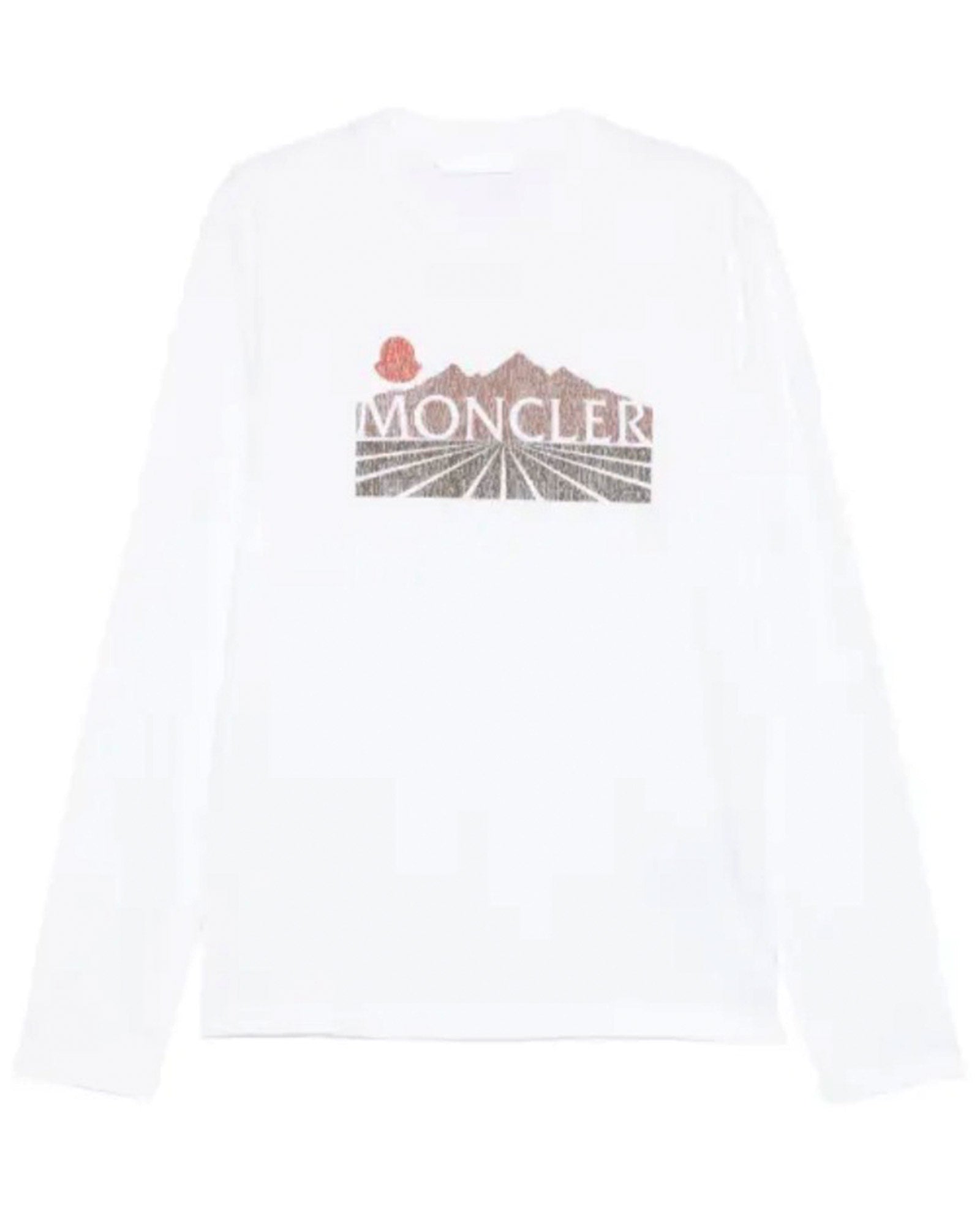 MONCLER・モンクレール - L/S Tシャツ LS T-SHIRT / WHITE