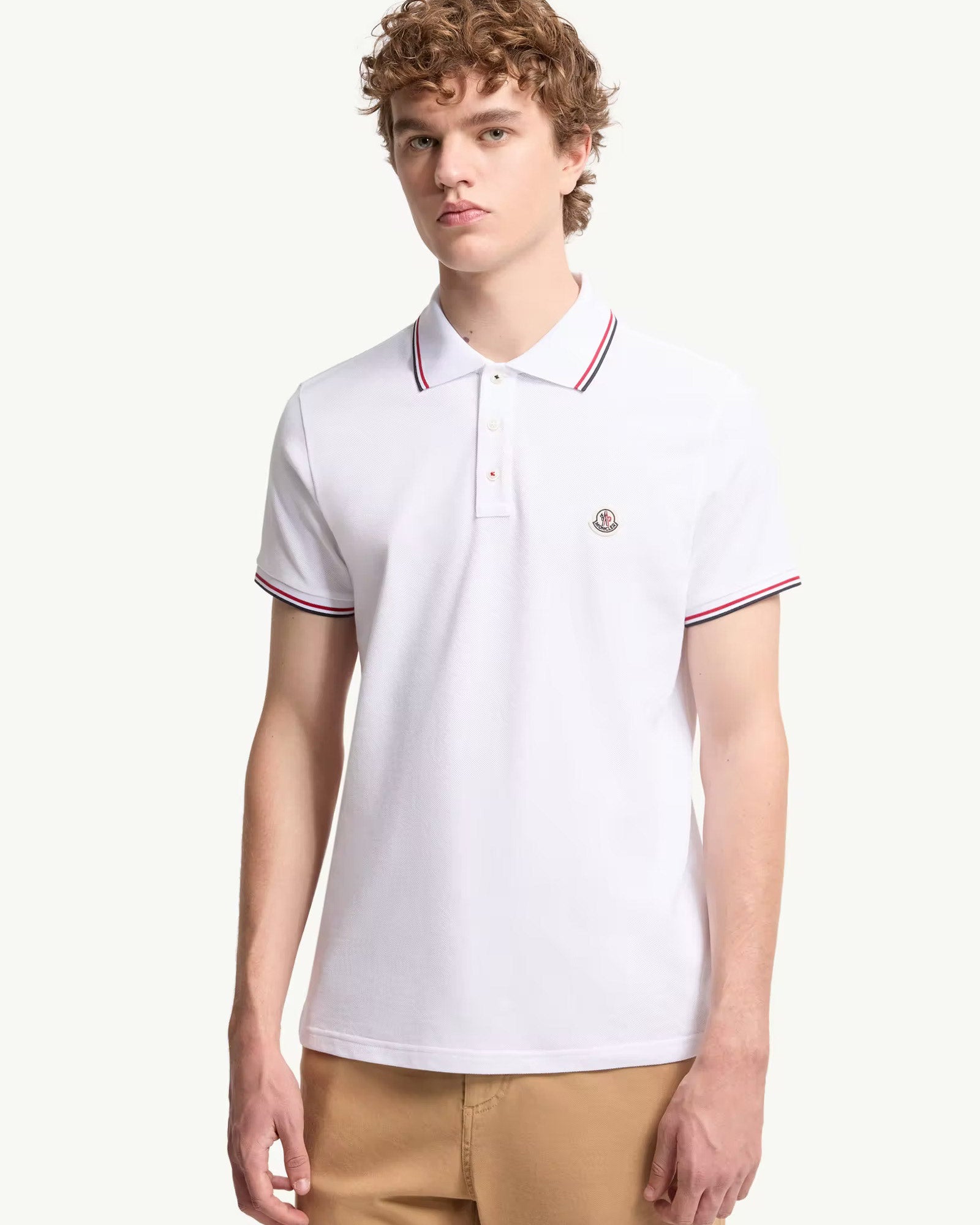 MONCLER・モンクレール -  SS POLO / WHITE