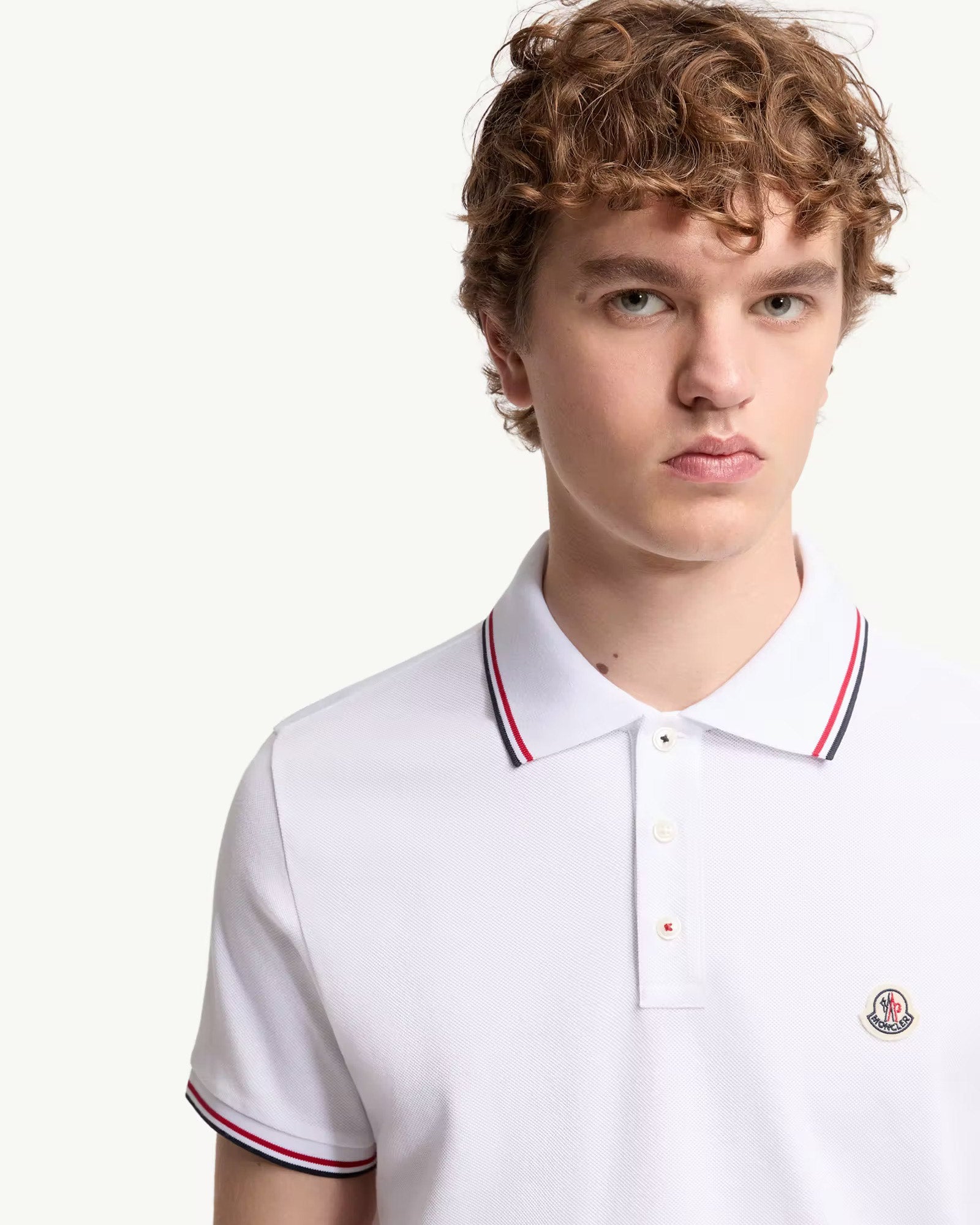 MONCLER・モンクレール -  SS POLO / WHITE
