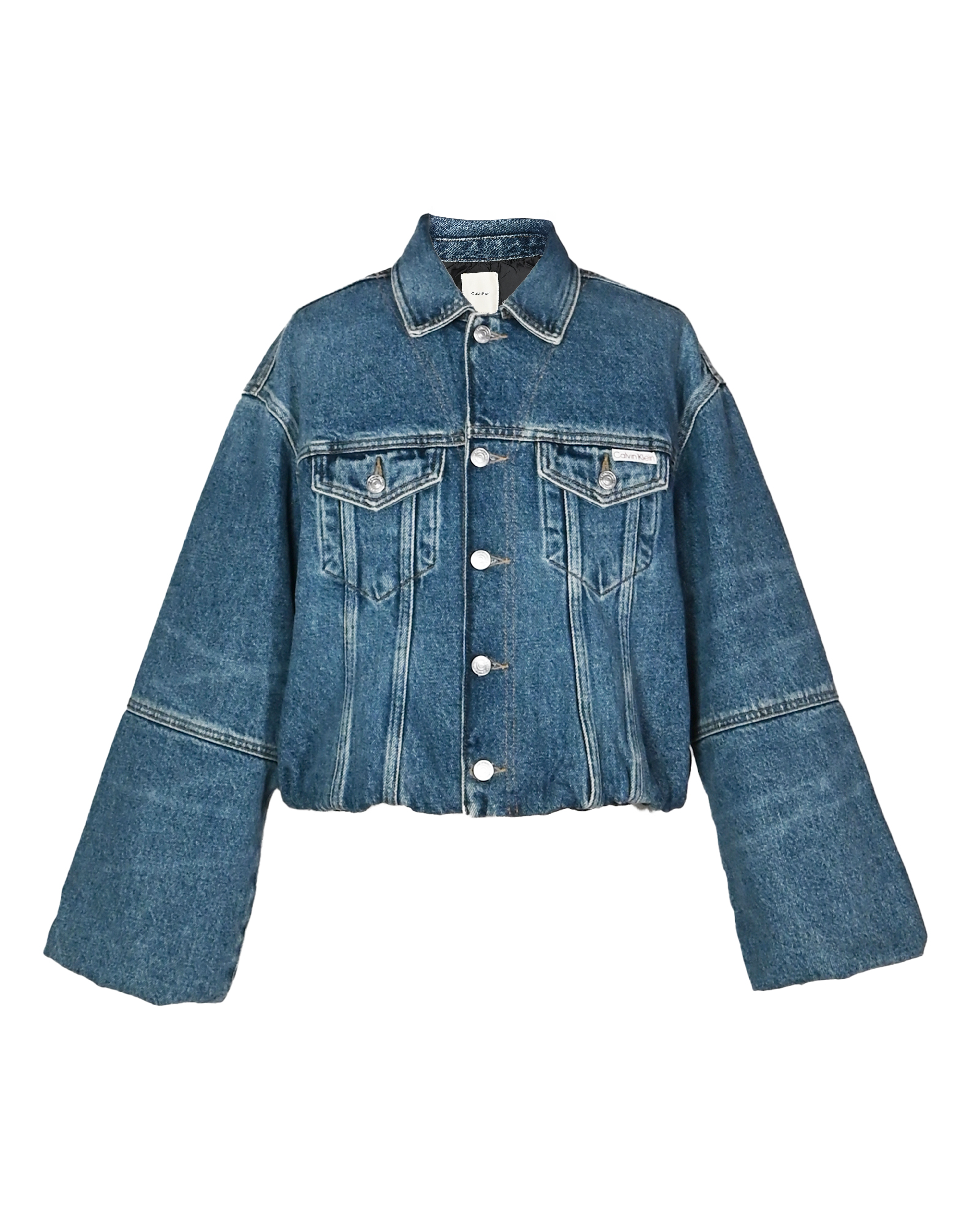 Calvin Klein・カルバン クライン - デニムジャケット DENIM BUBBLE JACKET TINTED ORCHARD / BLUE
