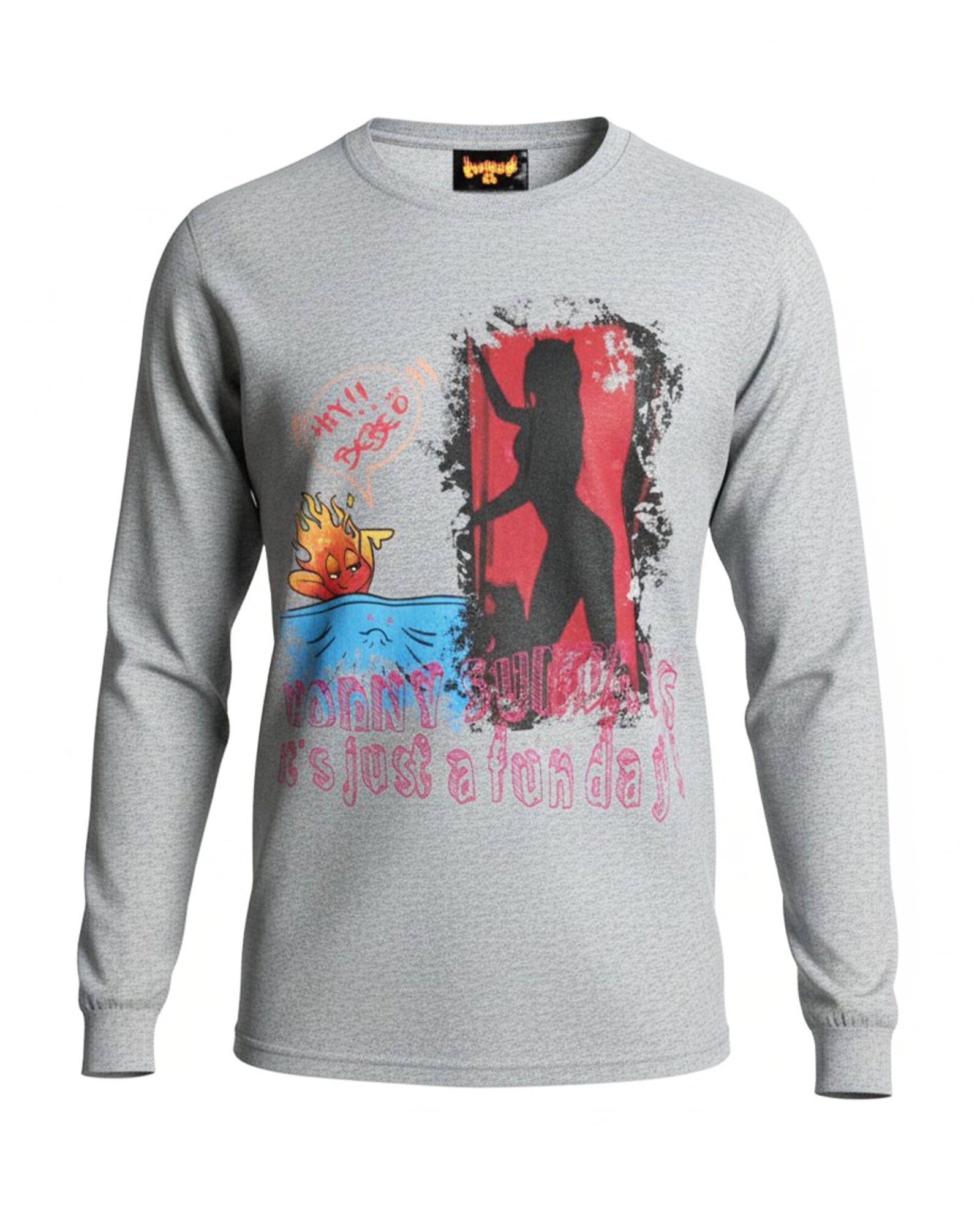 FUN DAY'S LONGSLEEVE TEE / GRAY