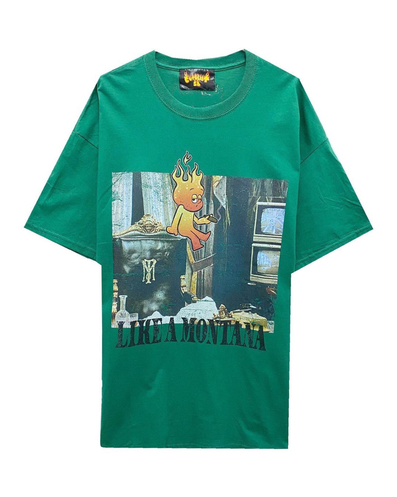 CVTVLIST・カタリスト - Tシャツ・カットソー MONTANA TEE / GREEN