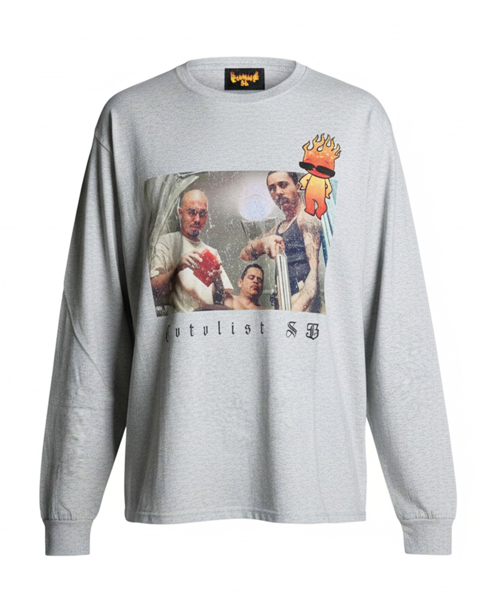 SKIN SHOTS LONGSLEEVE TEE / GEAY