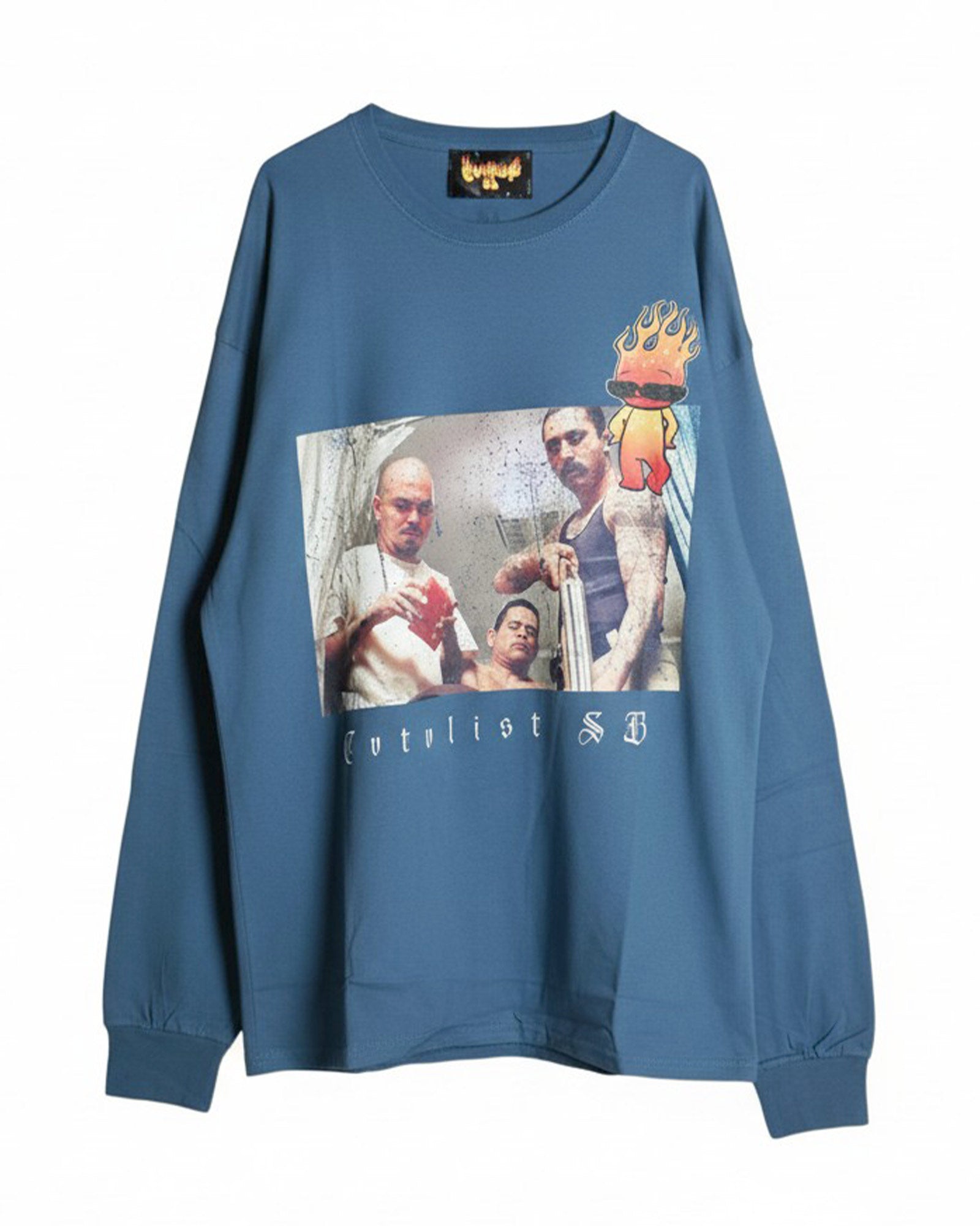 SKIN SHOTS LONGSLEEVE TEE / NAVY