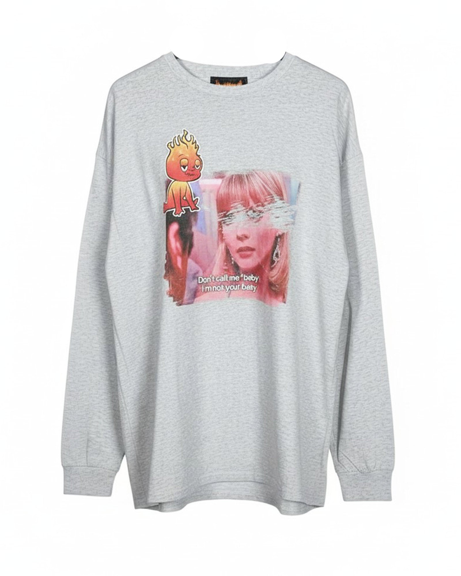 Catalyst SB/ | Not Your Baby L/S Tee/Ron T/Gray