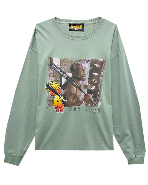 THE LIFE L/S TEE / GREEN | detail-online-store