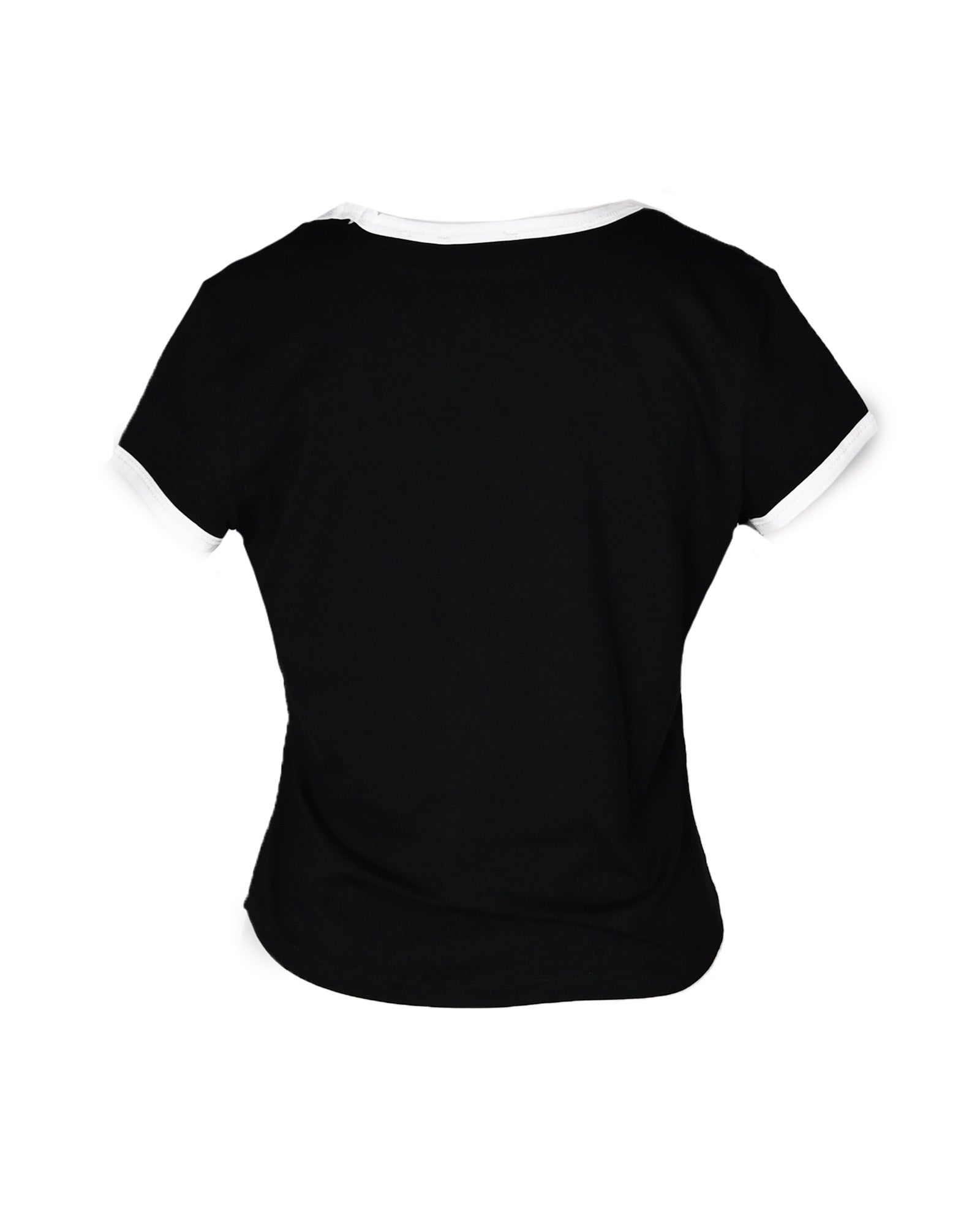 Calvin Klein・カルバン クライン - トップス SS MONOLOGO SCOOP NK BABY TEE / BLACK