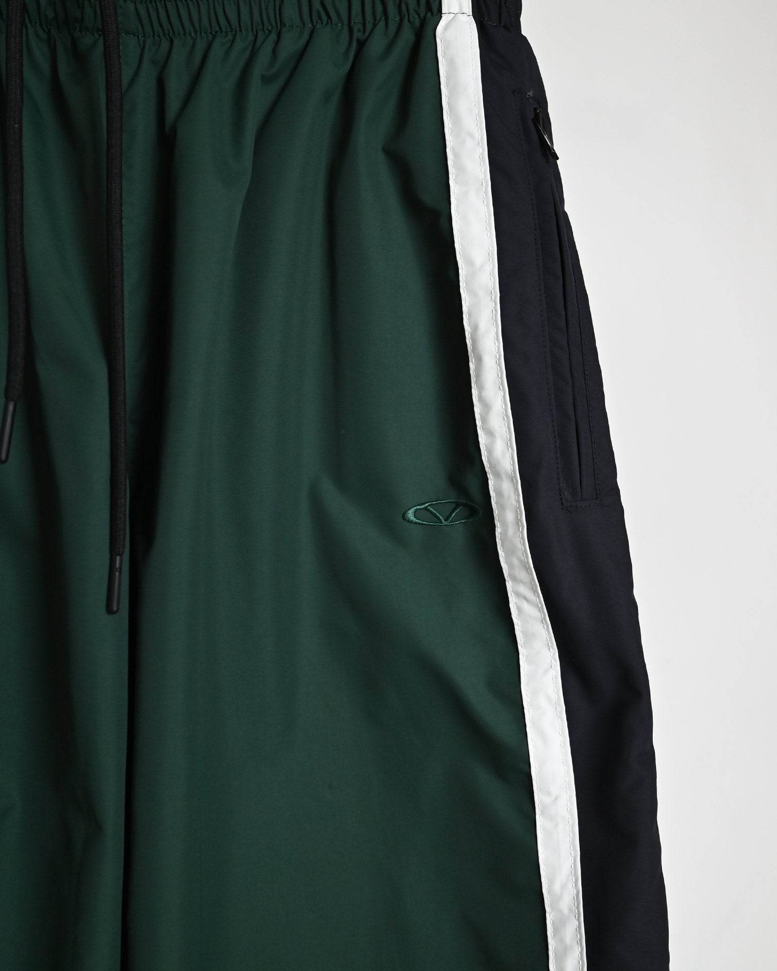 VETEMENTS・ヴェトモン - ジャージ・トラックパンツ ICONIC TRACKSUIT PANTS / GREEN / BLACK