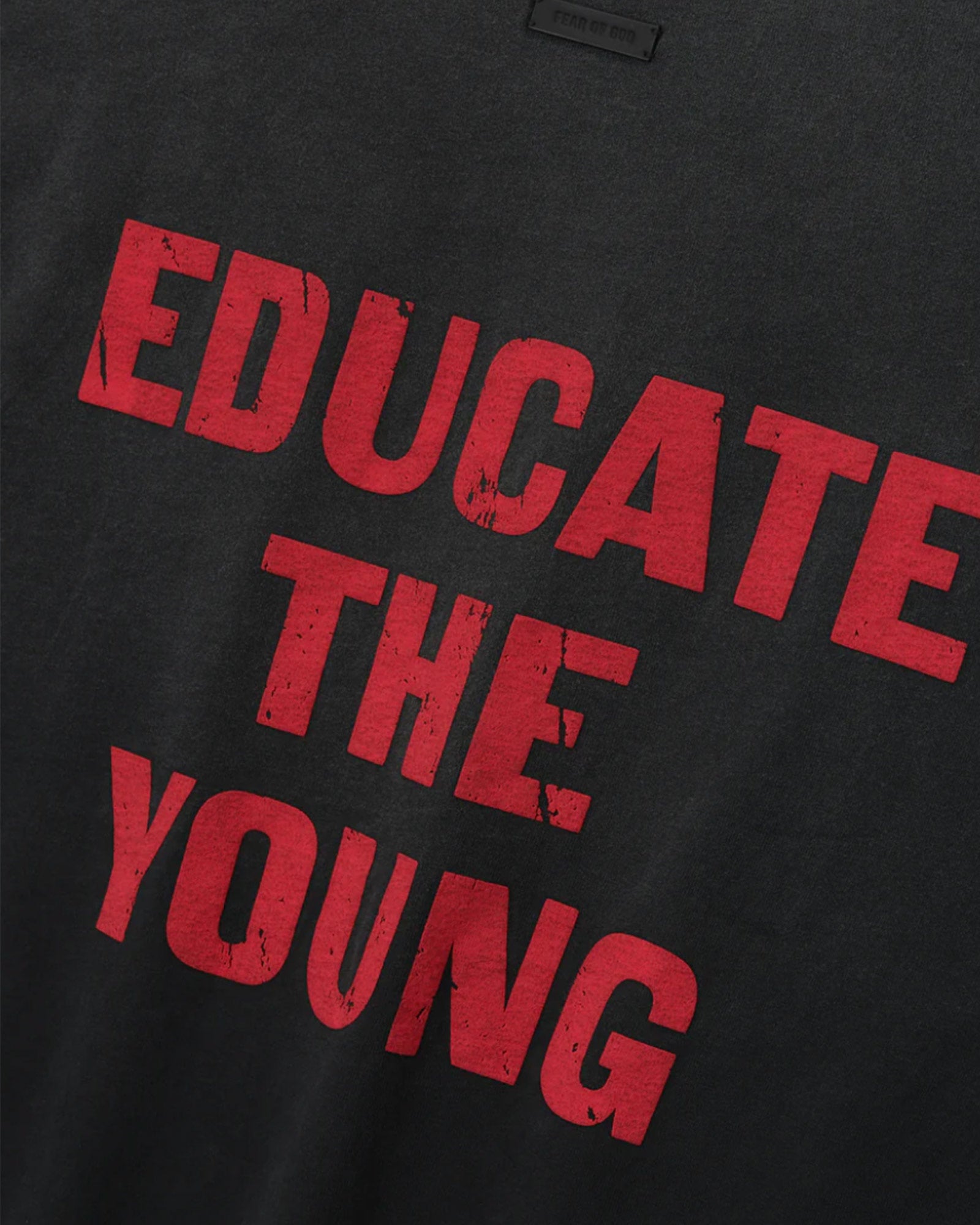 FEAR OF GOD・フィア オブ ゴット - Tシャツ・カットソー RELAXED "EDUCATE" TEE / BLACK