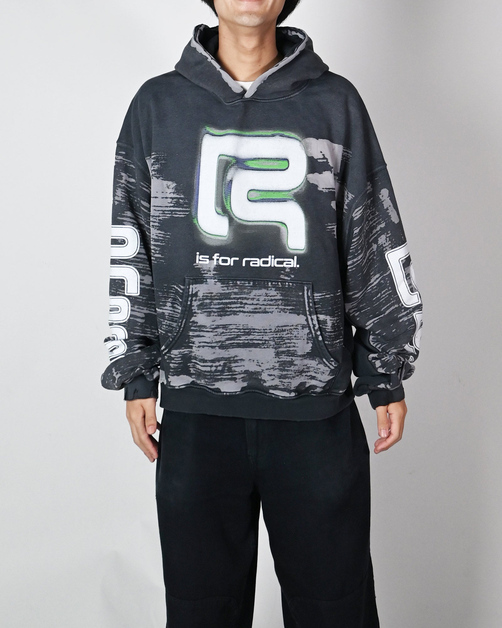 RRR123・リヴィントン ロイ レビス - パーカー・フーディ ORIGINS CVA HOODIE / BLACK