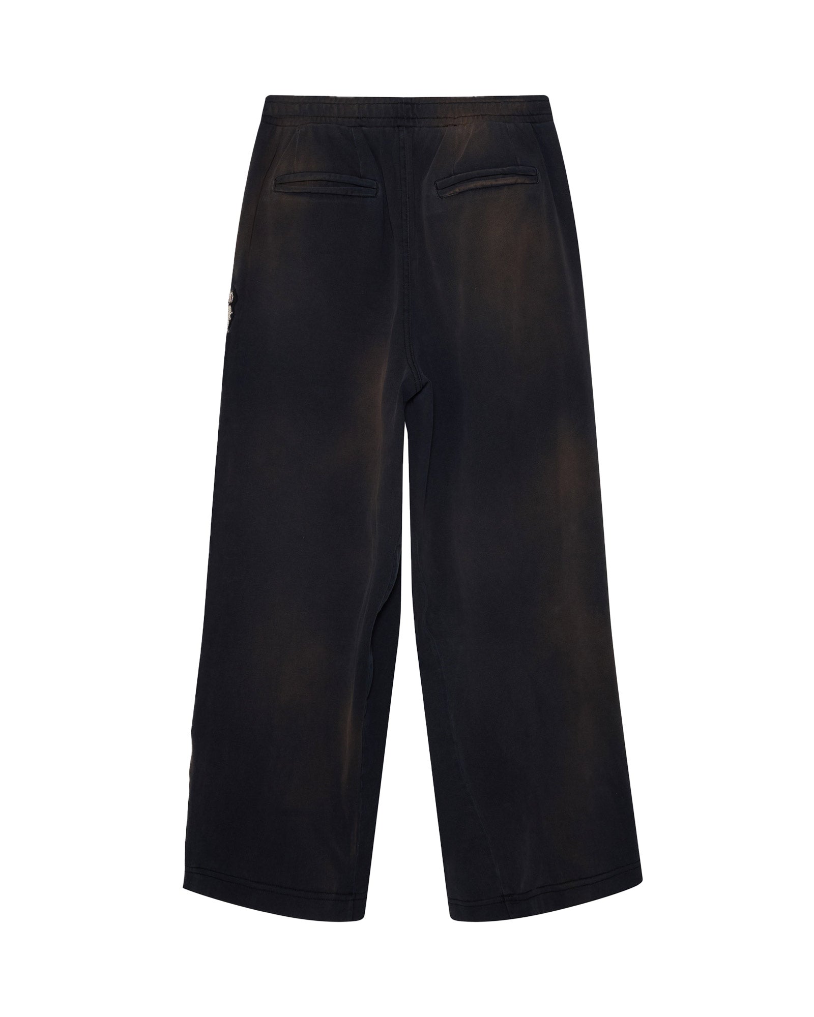 424・フォートゥーフォー - ジャージ・トラックパンツ ACADEMY RIPPED TRACK PANT / VINTAGE BLACK