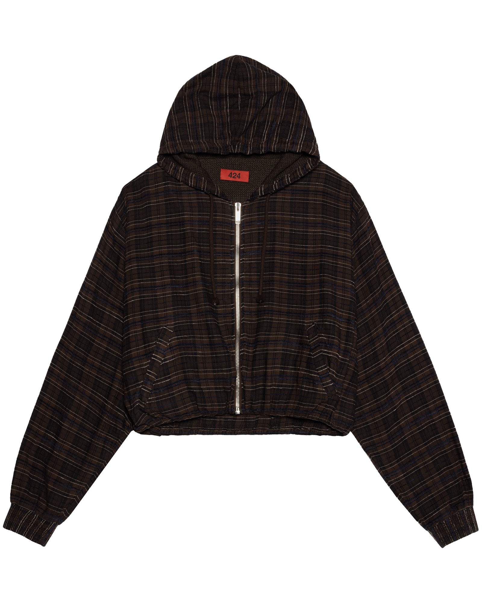 WRAPPED HOODIE / CHOCOLATE