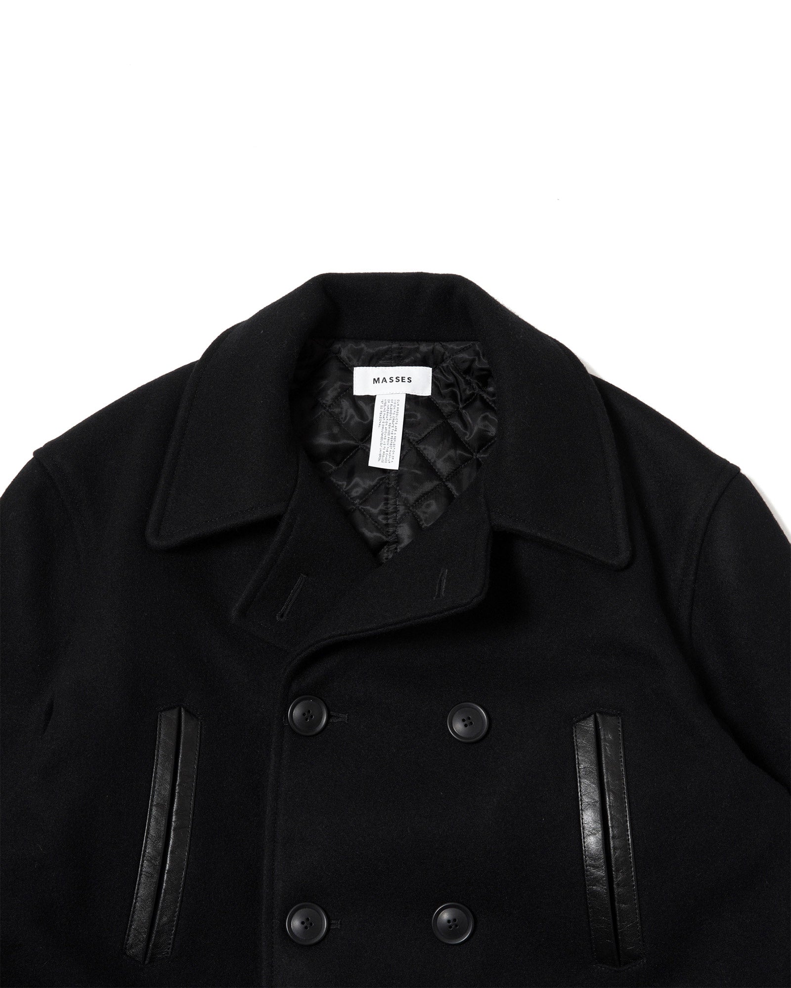 MASSES・Mathis -  P-COAT / BLACK