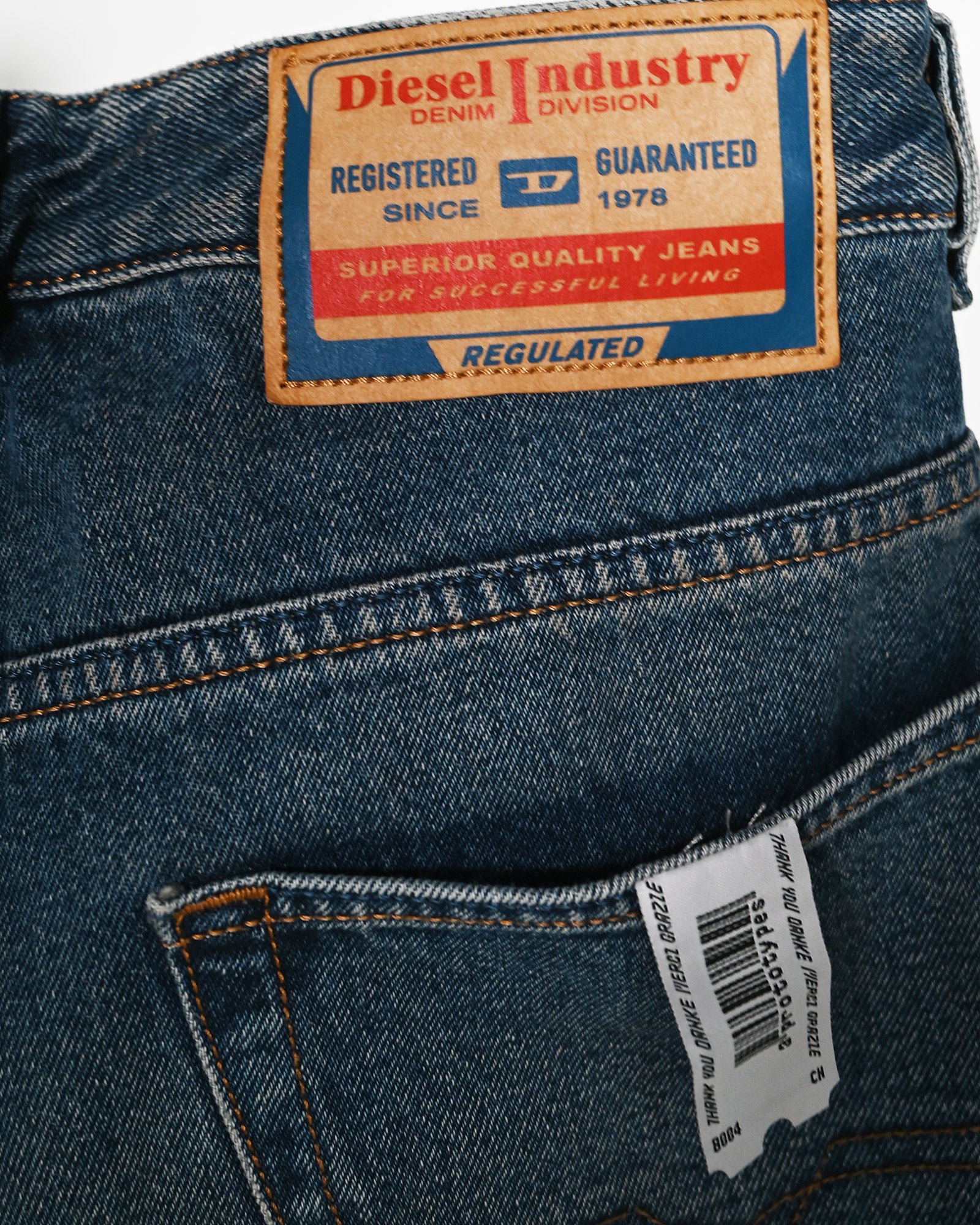 PROTOTYPES・プロトタイプス - デニムパンツ OVERSIZED JEAN - BELT / BLUE