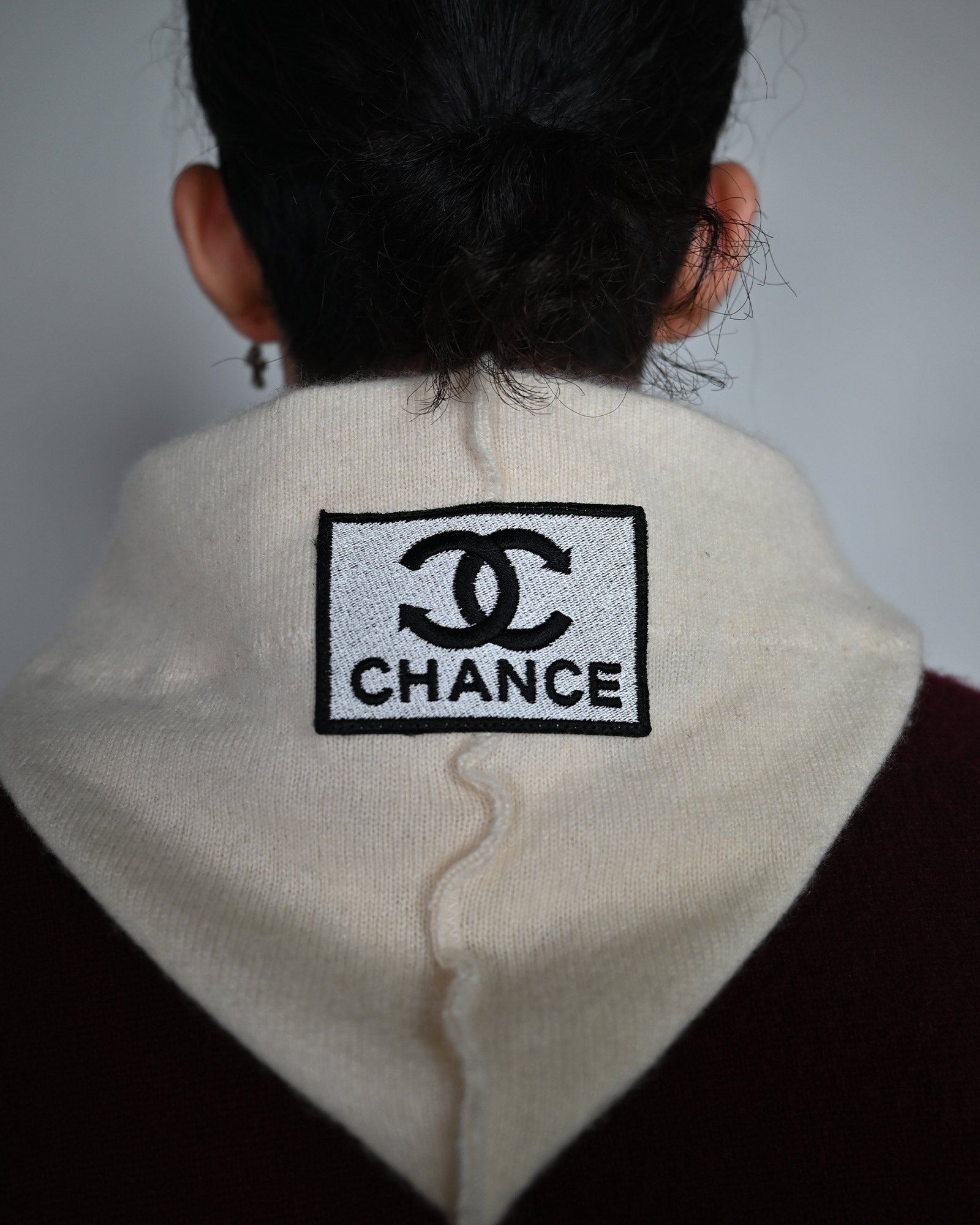 A LOVE MOVEMENT・ア・ラブ・ムーブメント - パーカー・フーディ ALM RECYCLE CASHMERE HOODIE / BARGUNDY