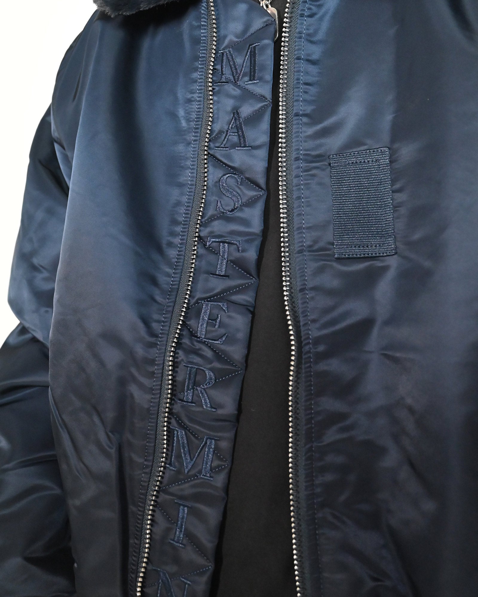 mastermind・マスターマインド - ジャケット ALPHA INDUSTRIES R-15 FLIGHT JACKT / NAVY