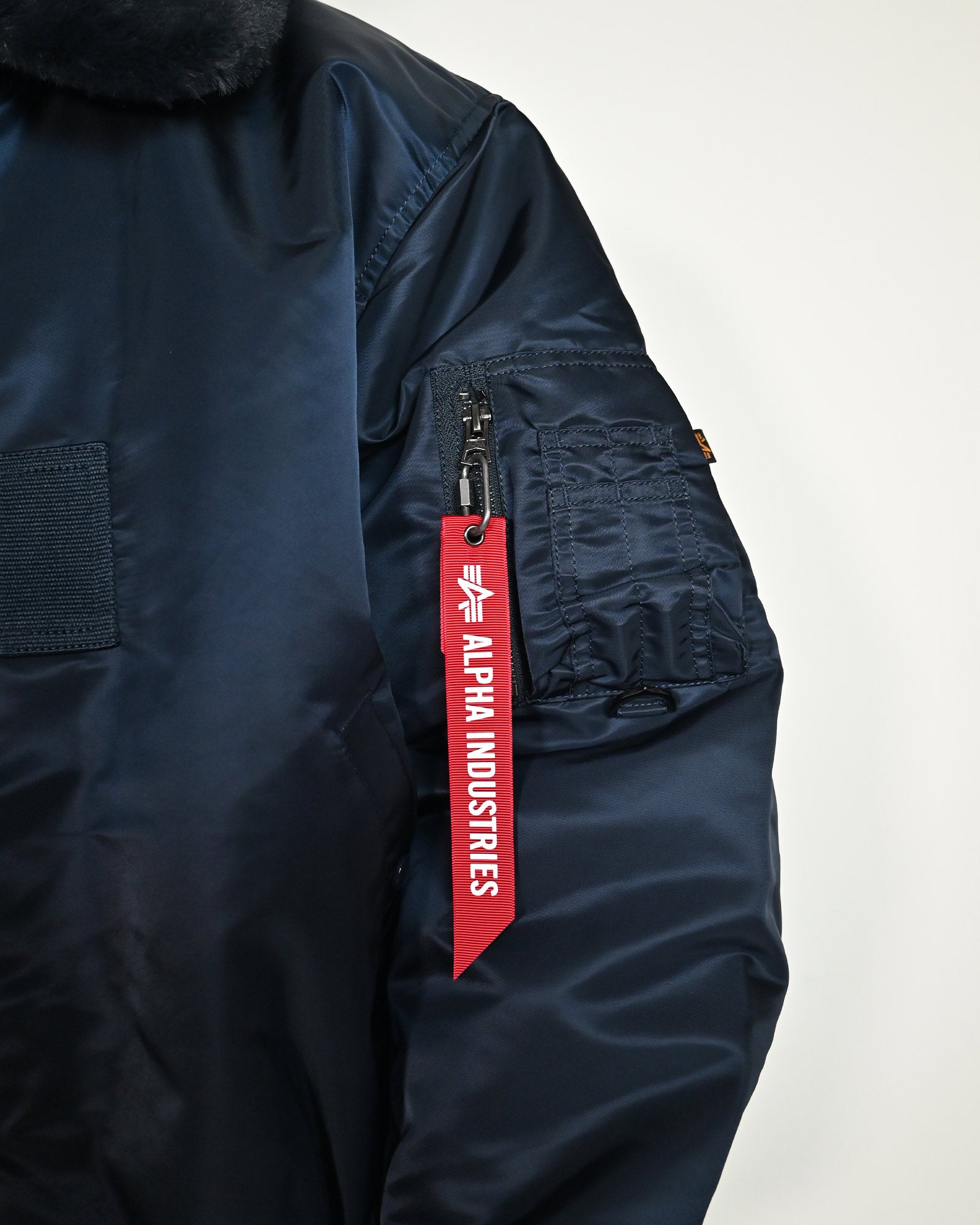 mastermind・マスターマインド - ジャケット ALPHA INDUSTRIES R-15 FLIGHT JACKT / NAVY