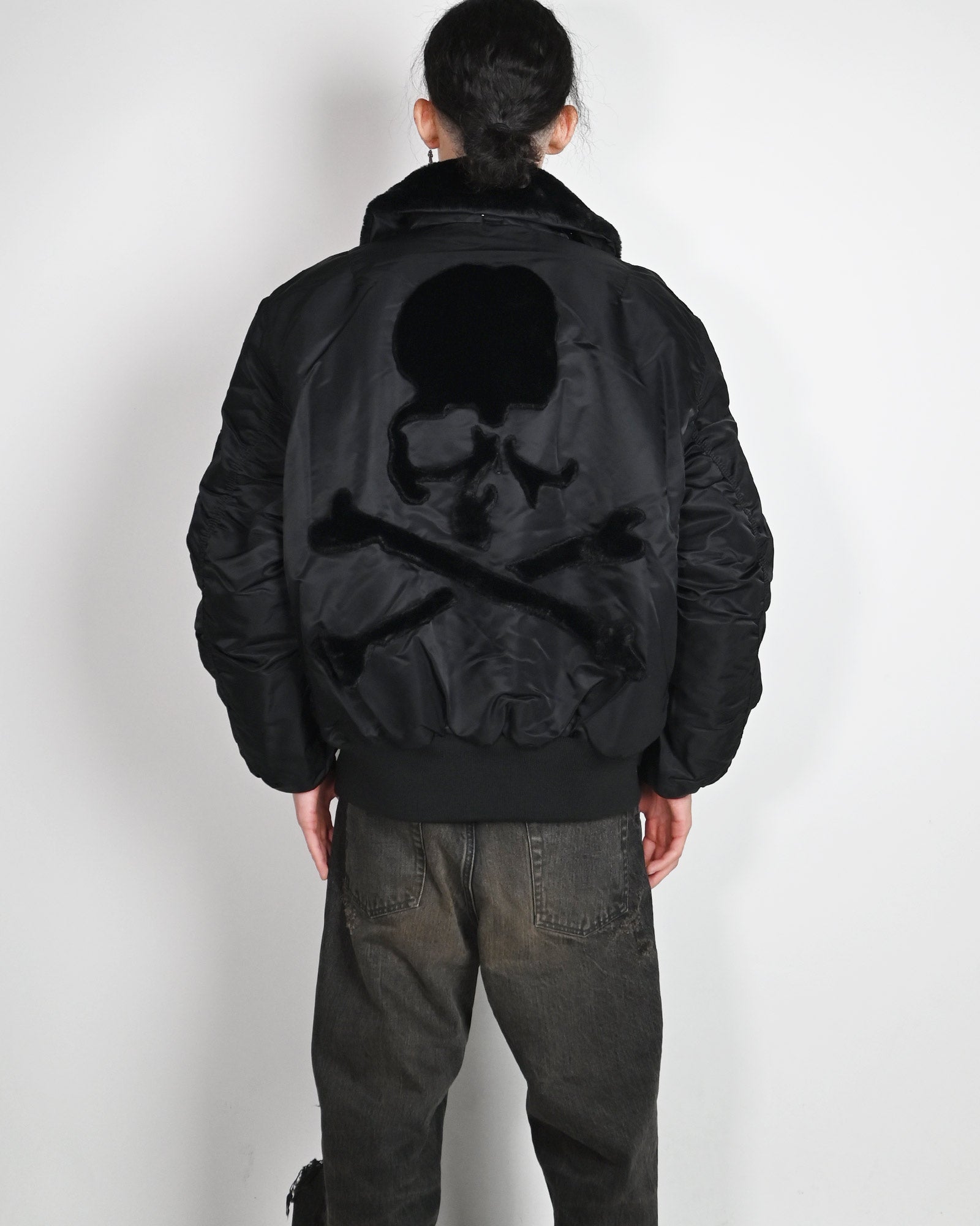 mastermind・マスターマインド - ジャケット ALPHA INDUSTRIES R-15 FLIGHT JACKT / BLACK