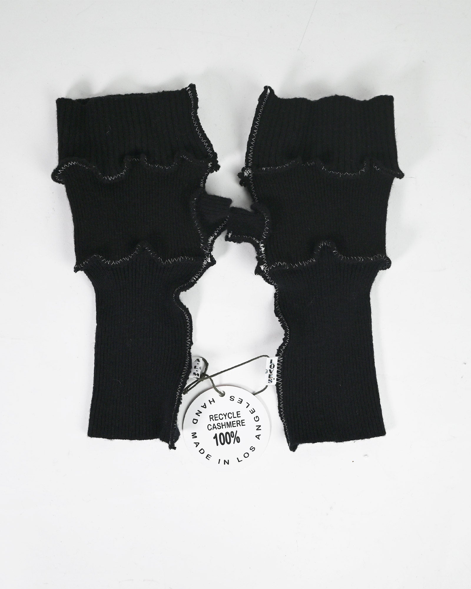 A LOVE MOVEMENT・a love movement -  CASHMERE GLOVES 27 / BLACK