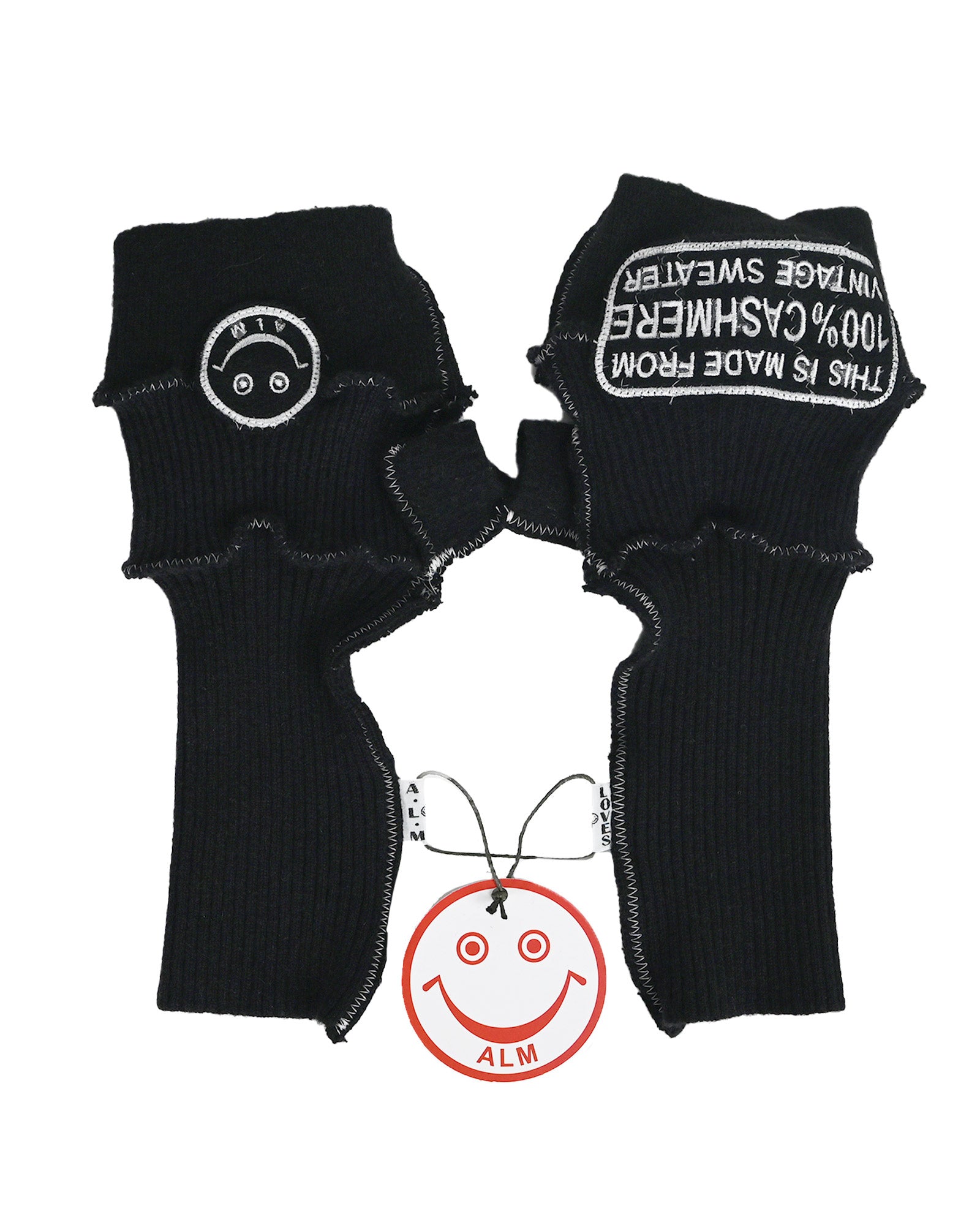 A LOVE MOVEMENT・ア・ラブ・ムーブメント -  CASHMERE GLOVES 20 / BLACK