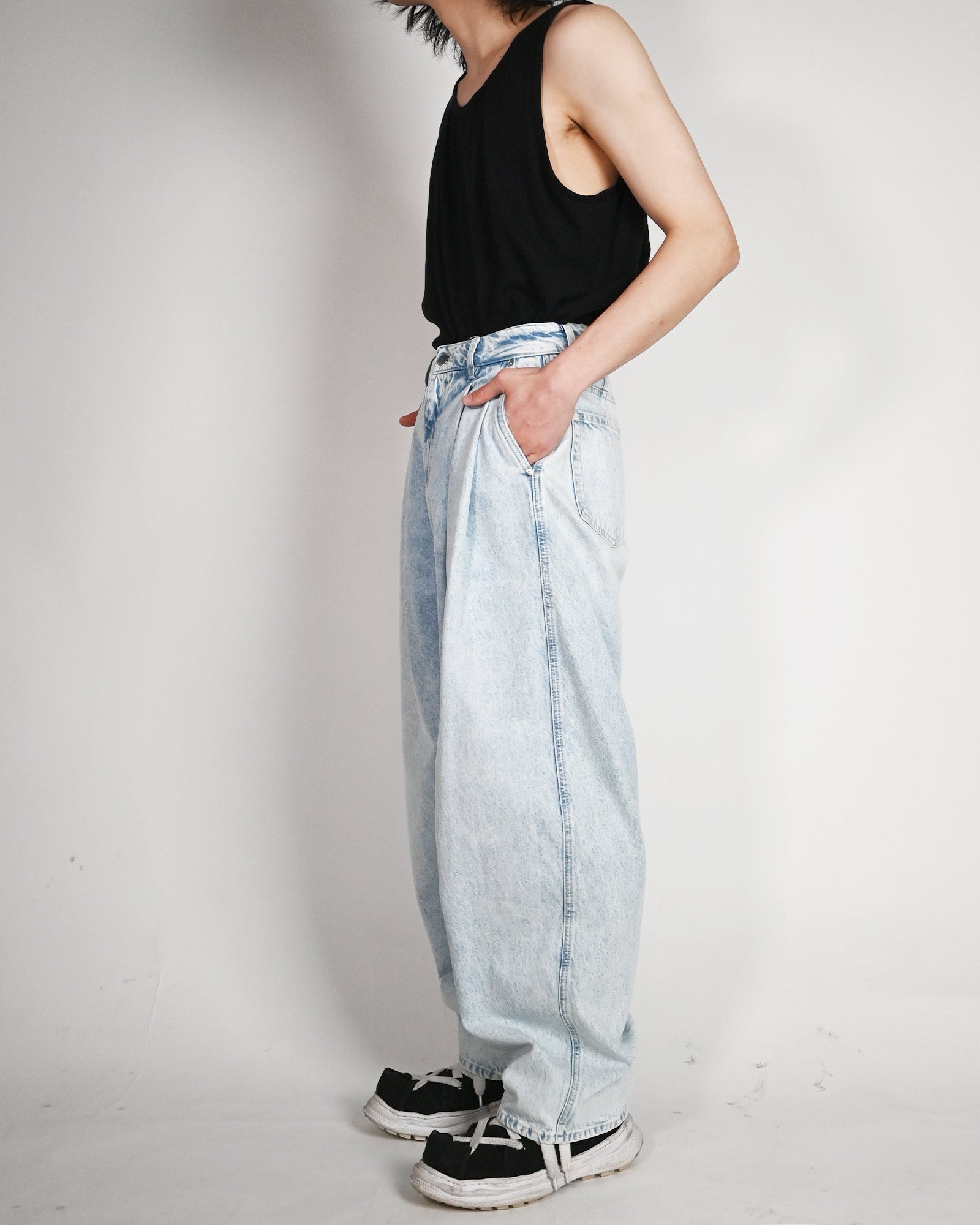 HED MAYNER・ヘド・メイナー - デニムパンツ DENIM  PANTS / AQUA