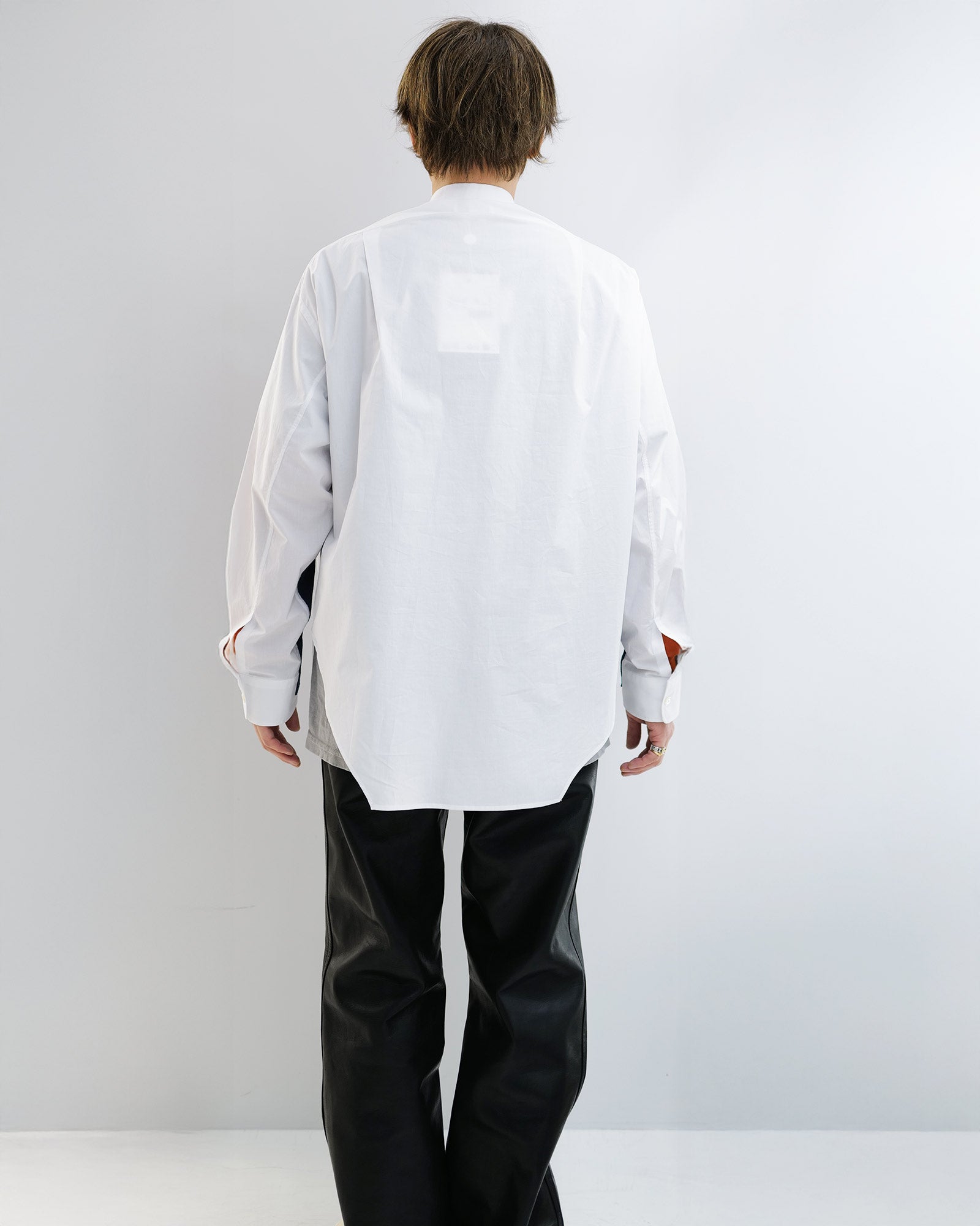 HED MAYNER・ヘド・メイナー - シャツ SHIRT WITH KNITTED FRONT