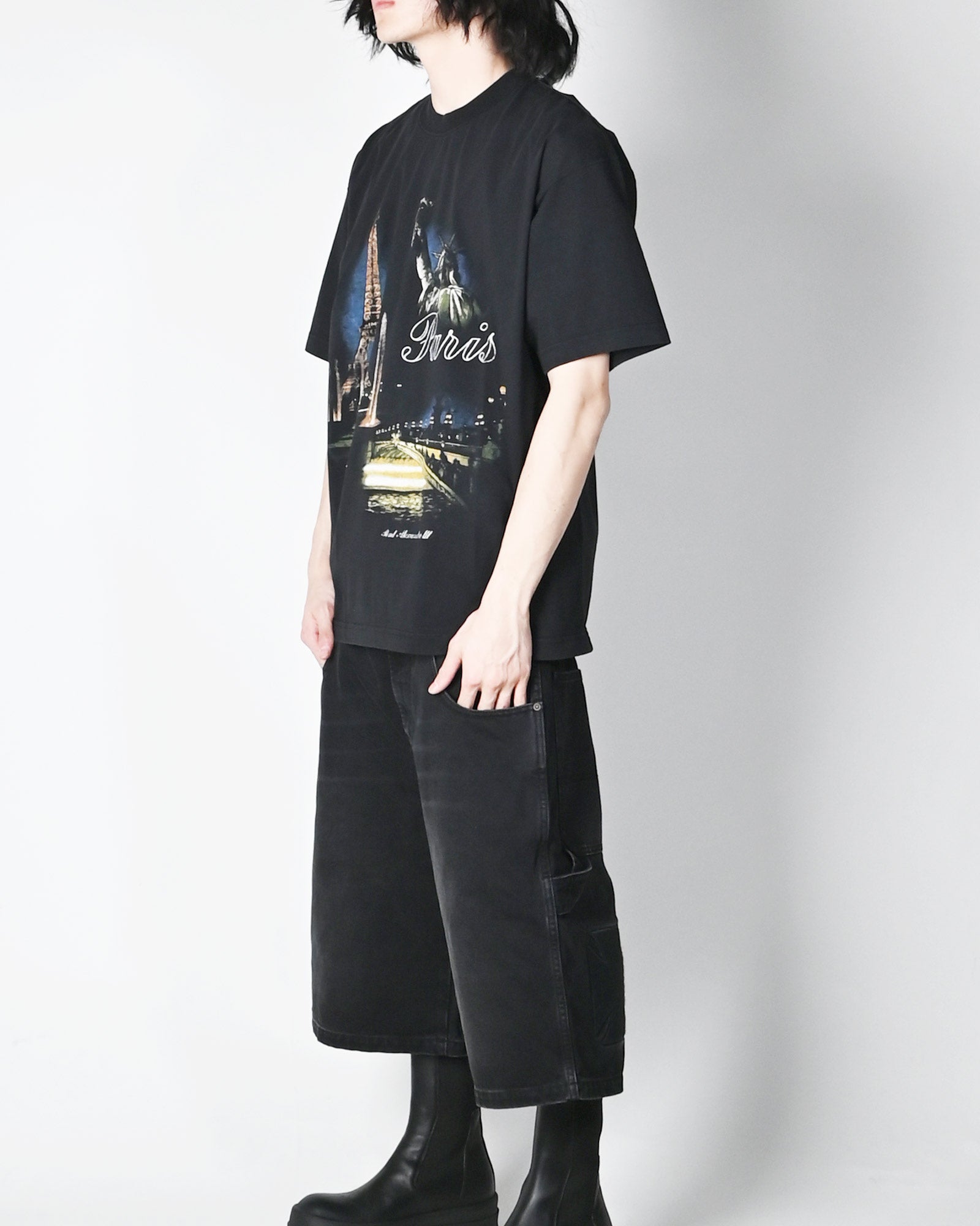 VETEMENTS・ヴェトモン - Tシャツ・カットソー PARIS TOURIST T-SHIRT / BLACK