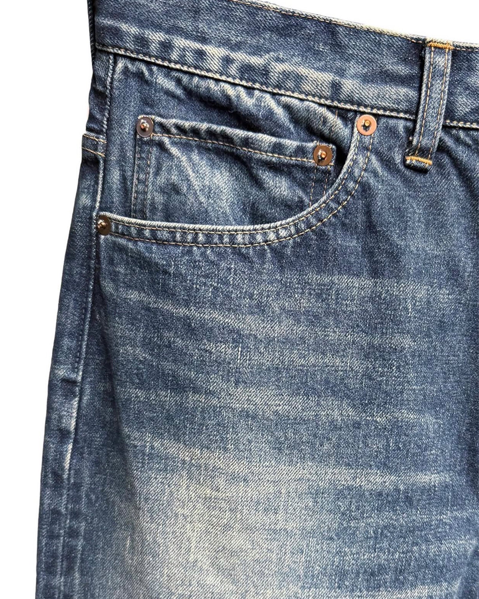 MASSES・マシス - デニムパンツ DENIM 5P PANTS BC H.WASH / INDIGO