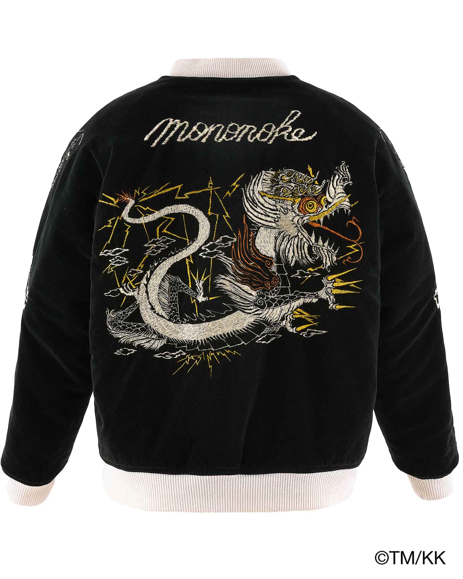 mononoke・made・モノノケメイド - ジャケット REVERSIBLE SKA JAMBER / BLK+PNK