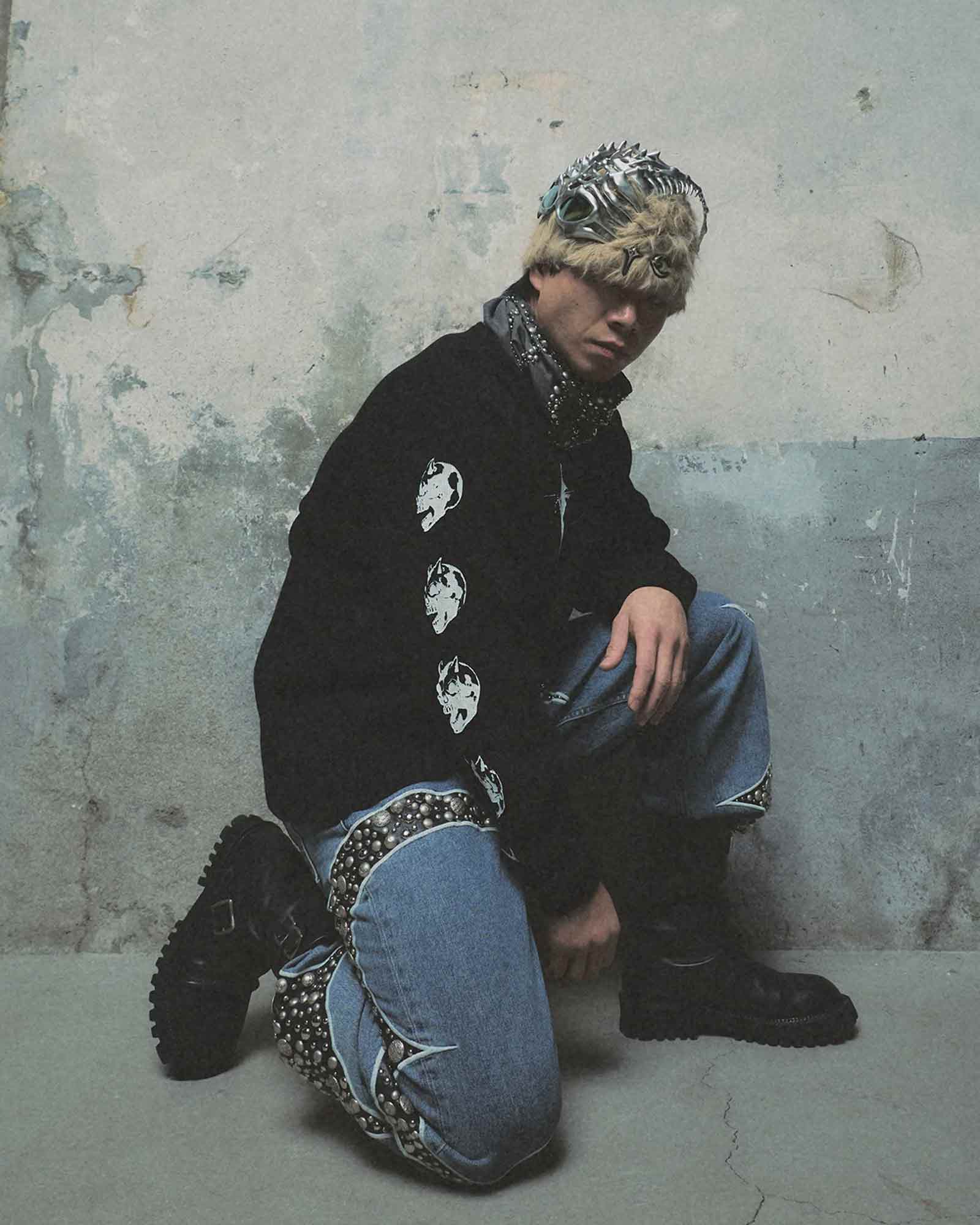 THUG CLUB・サグクラブ - L/S Tシャツ ENDLESS LONG SLEEVE / BLACK