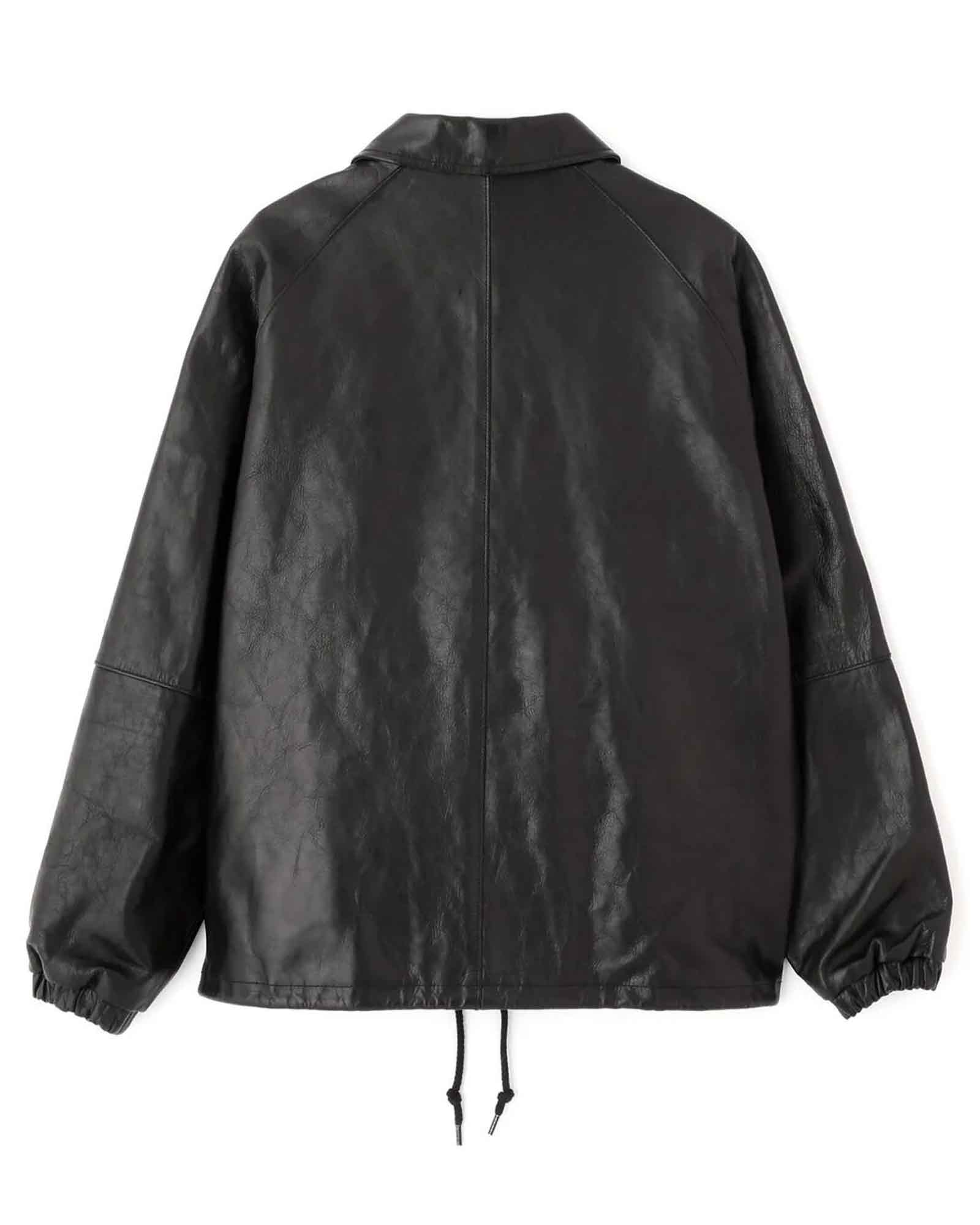 Schott・ショット - レザージャケット LEATHER COACH JACKET / BLACK