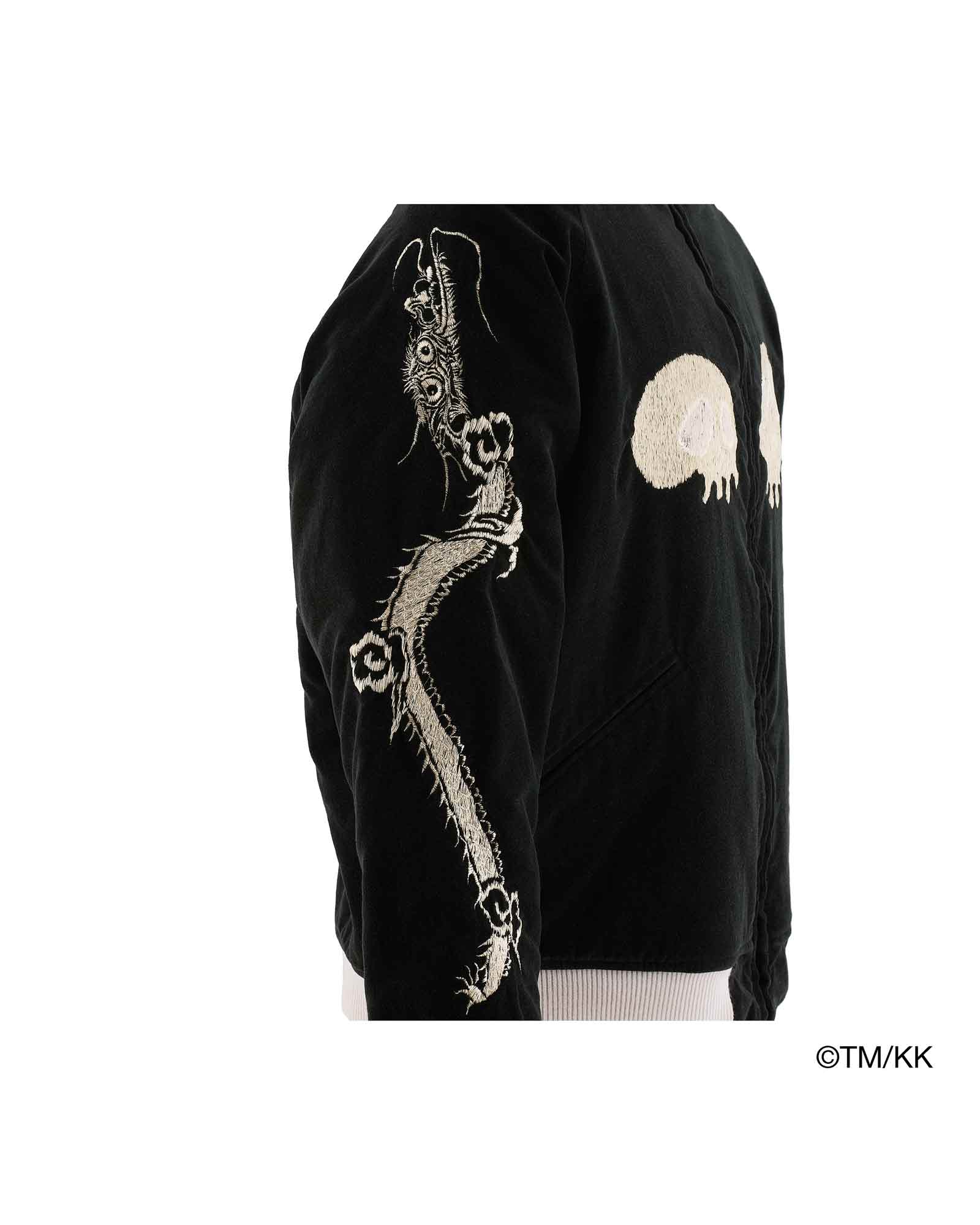 mononoke・made・モノノケメイド - ジャケット REVERSIBLE SKA JAMBER / BLK+PNK
