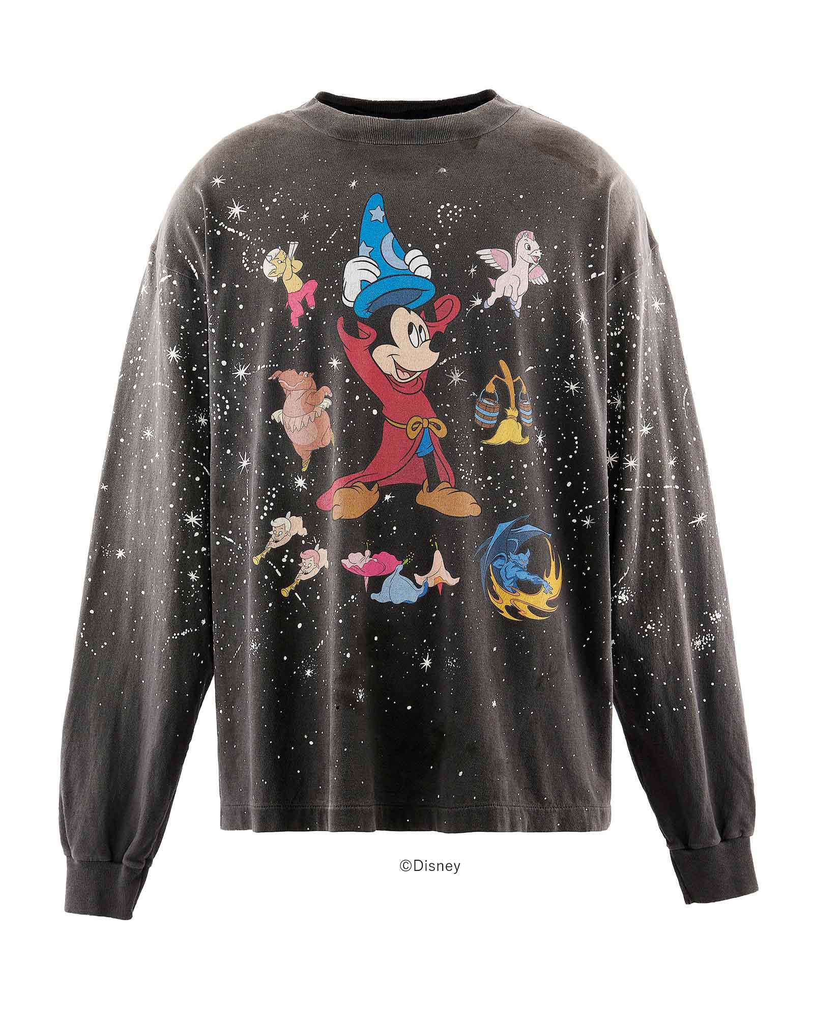 ©SAINT M××××××・圣迈克尔 -  DSNY_LS T-SHIRT/FANTASIA / BLACK