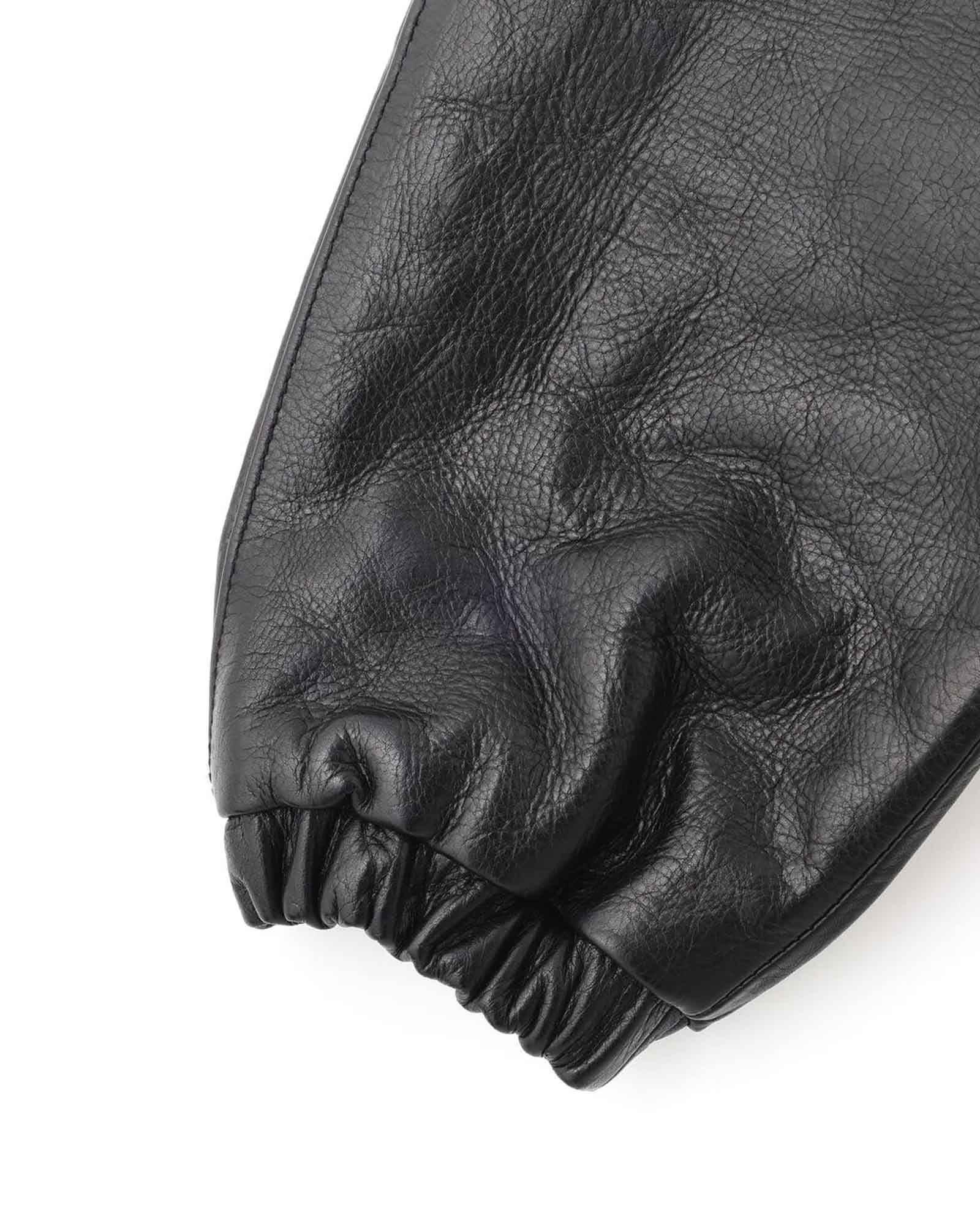 Schott・ショット - レザージャケット LEATHER COACH JACKET / BLACK