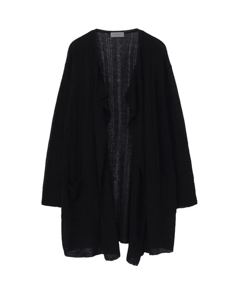 Yohji Yamamoto (ヨウジ ヤマモト) 26SS 10G 1PLY DROP NEEDLE HALF CD